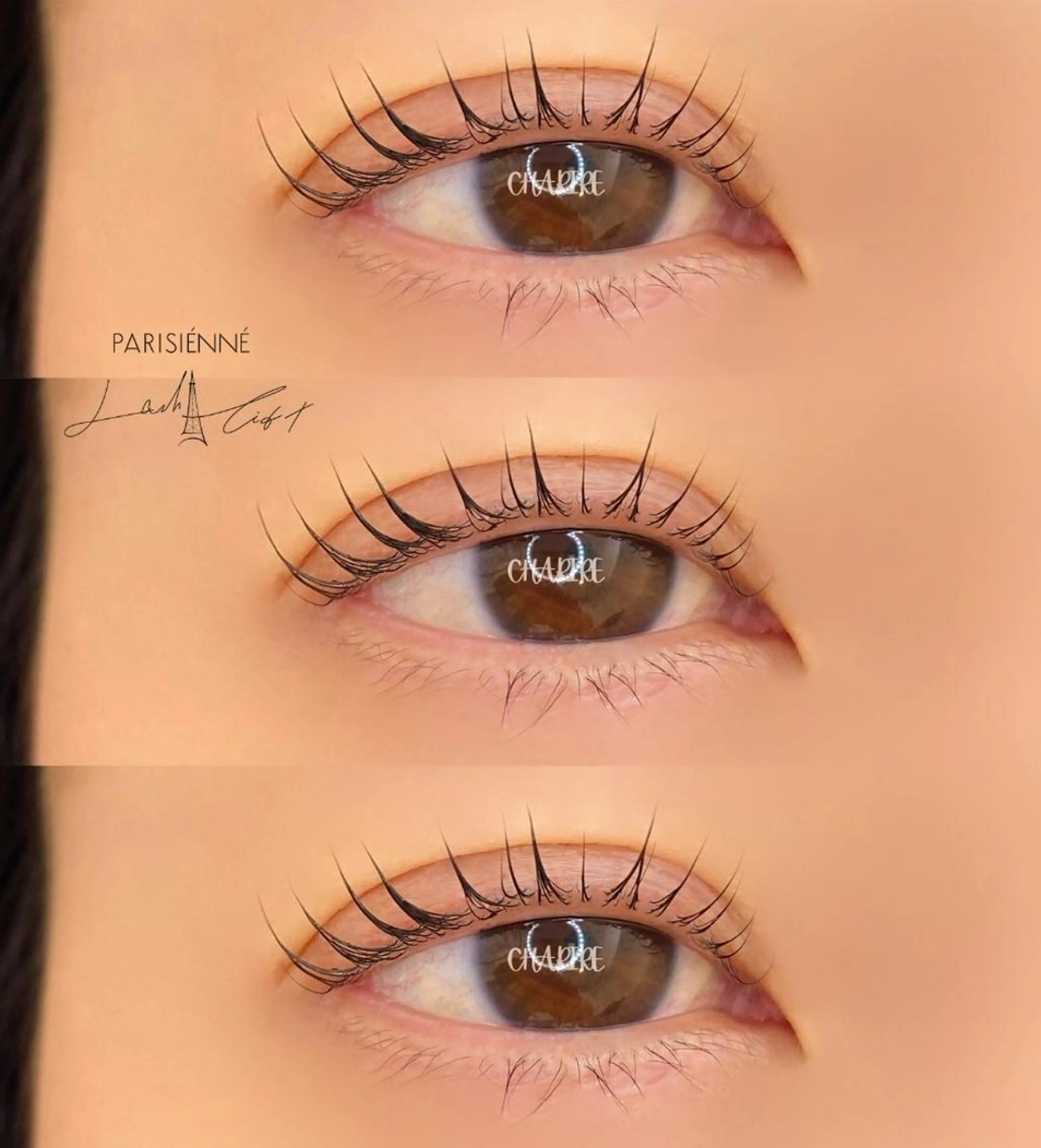 マツエク・マツパ CHARIRE所属・CHARIRE chinatsuのマツエク・マツパデザイン