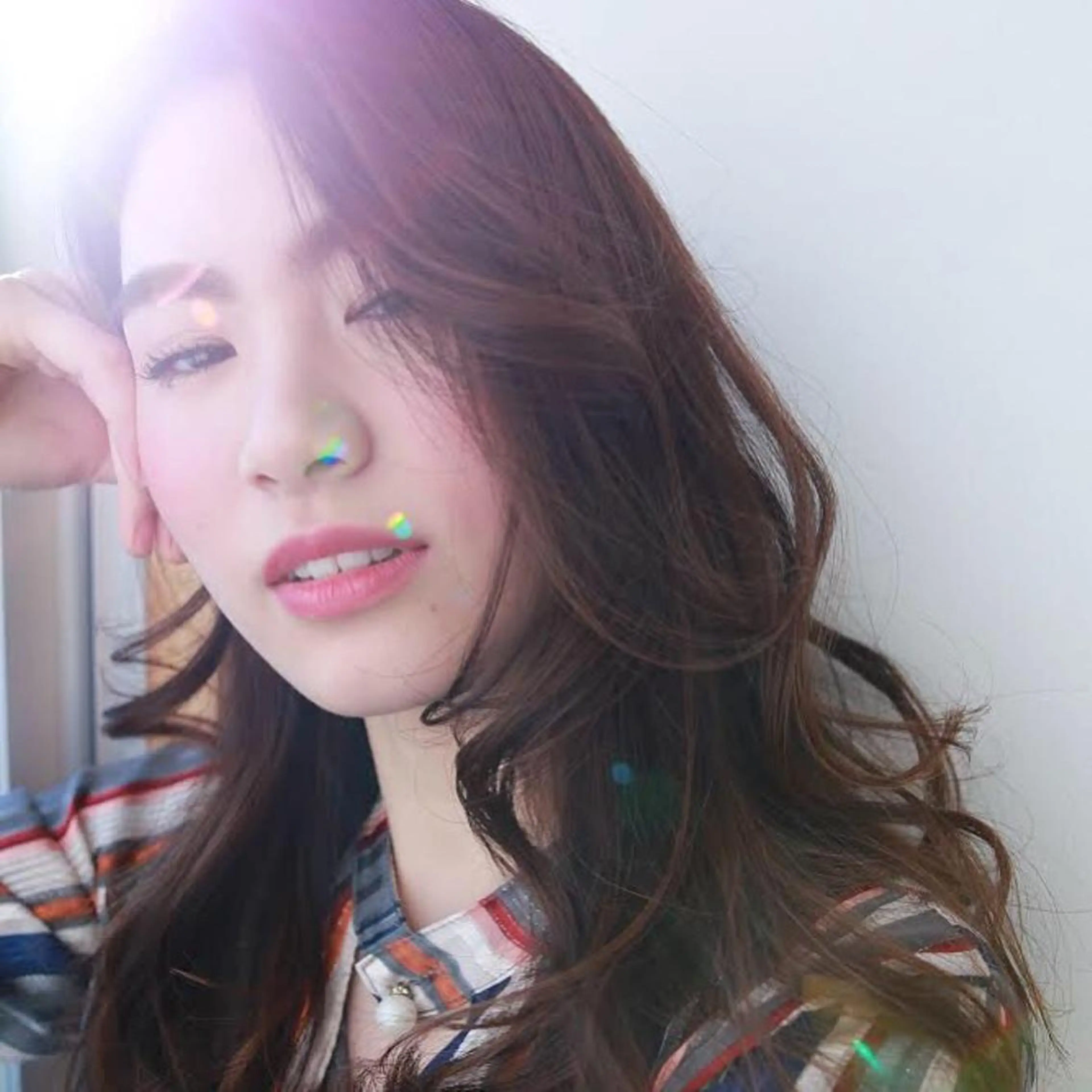 ロング カラー ヘアアレンジ ロング トップスタイリスト 💙藤原 純のヘアスタイル