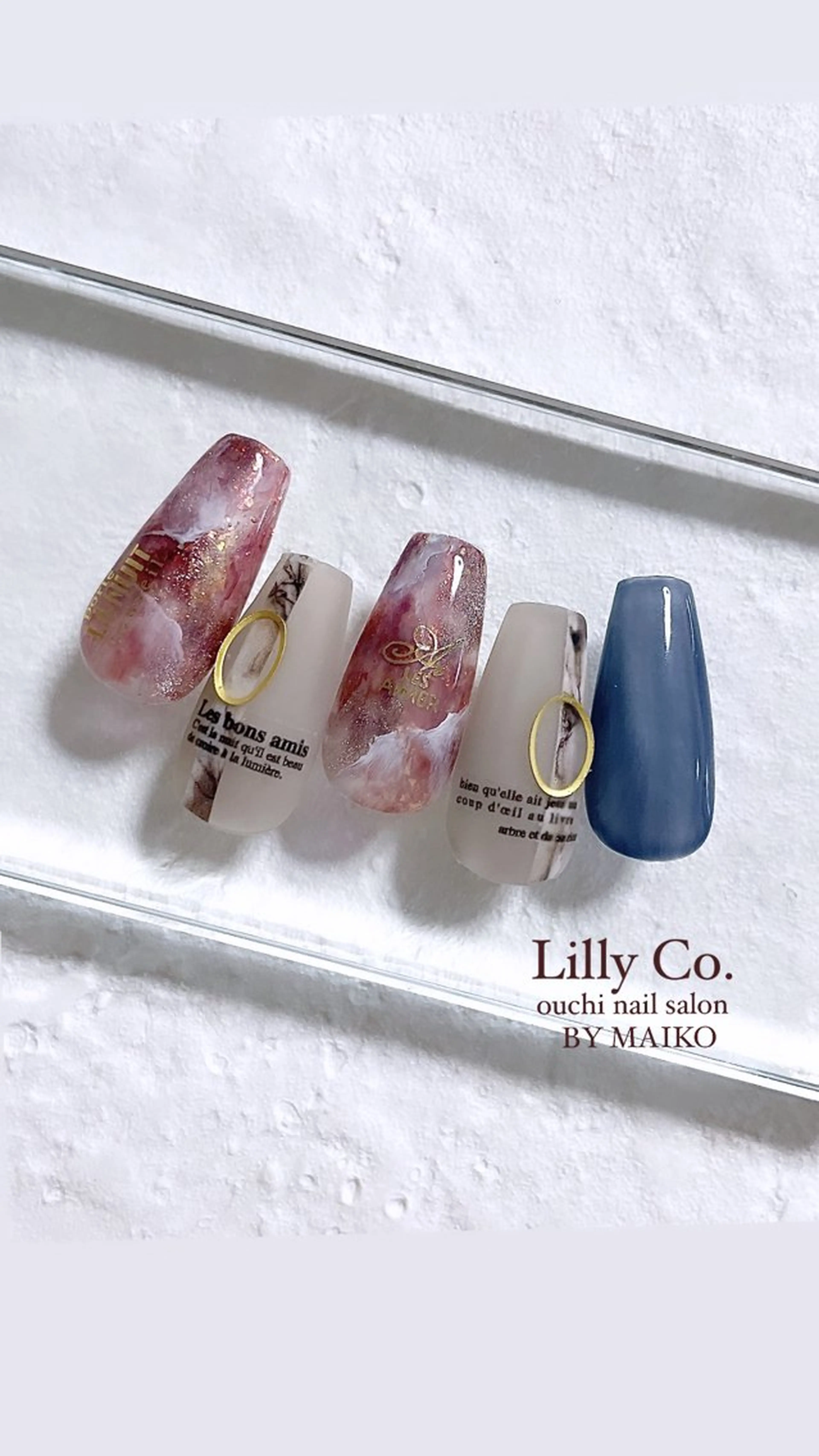 ネイル ハンドネイル ハンドケア Lilly Co.のネイルデザイン