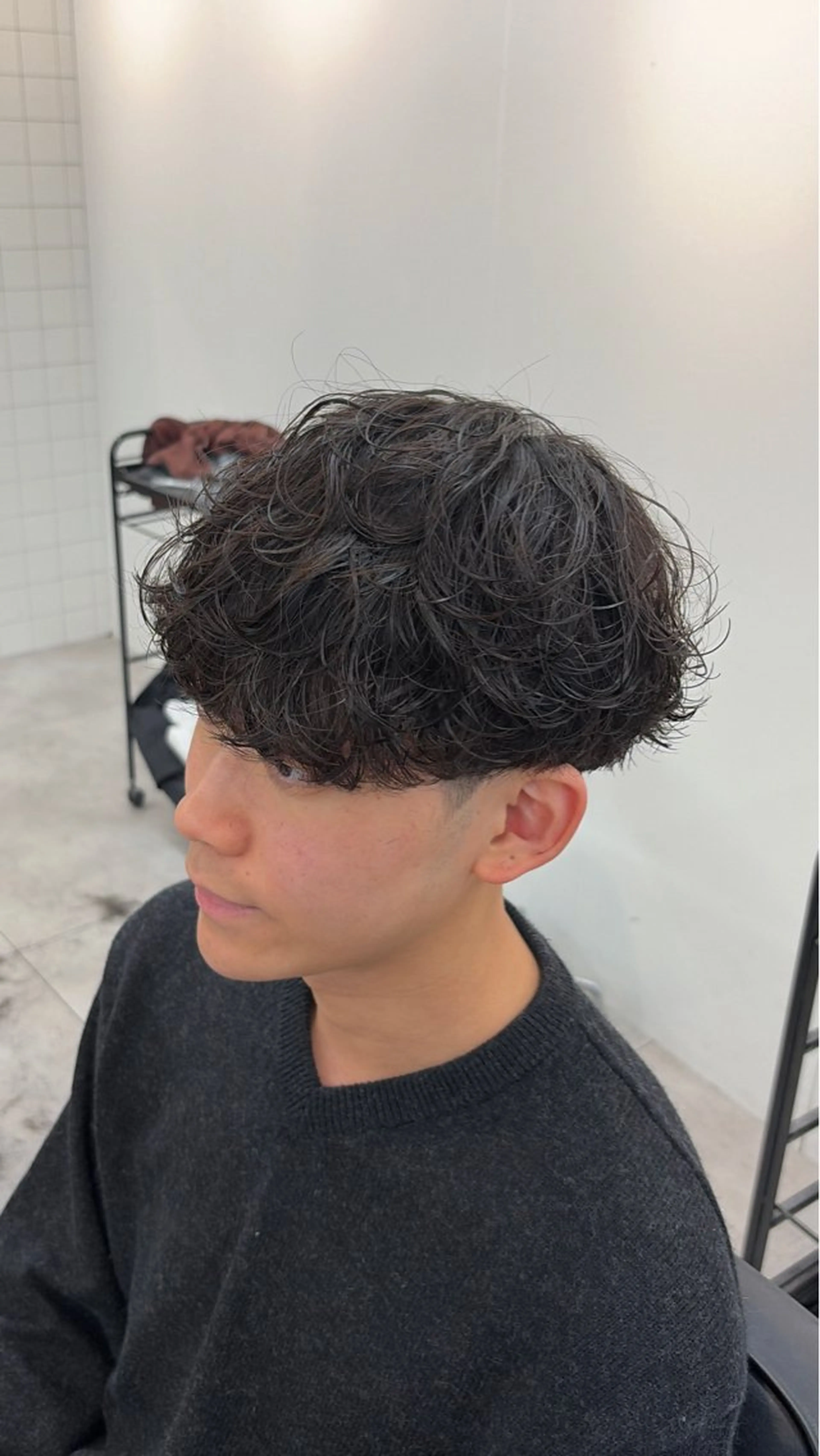 【新規土日限定】メンズカット+シャドウパーマの写真