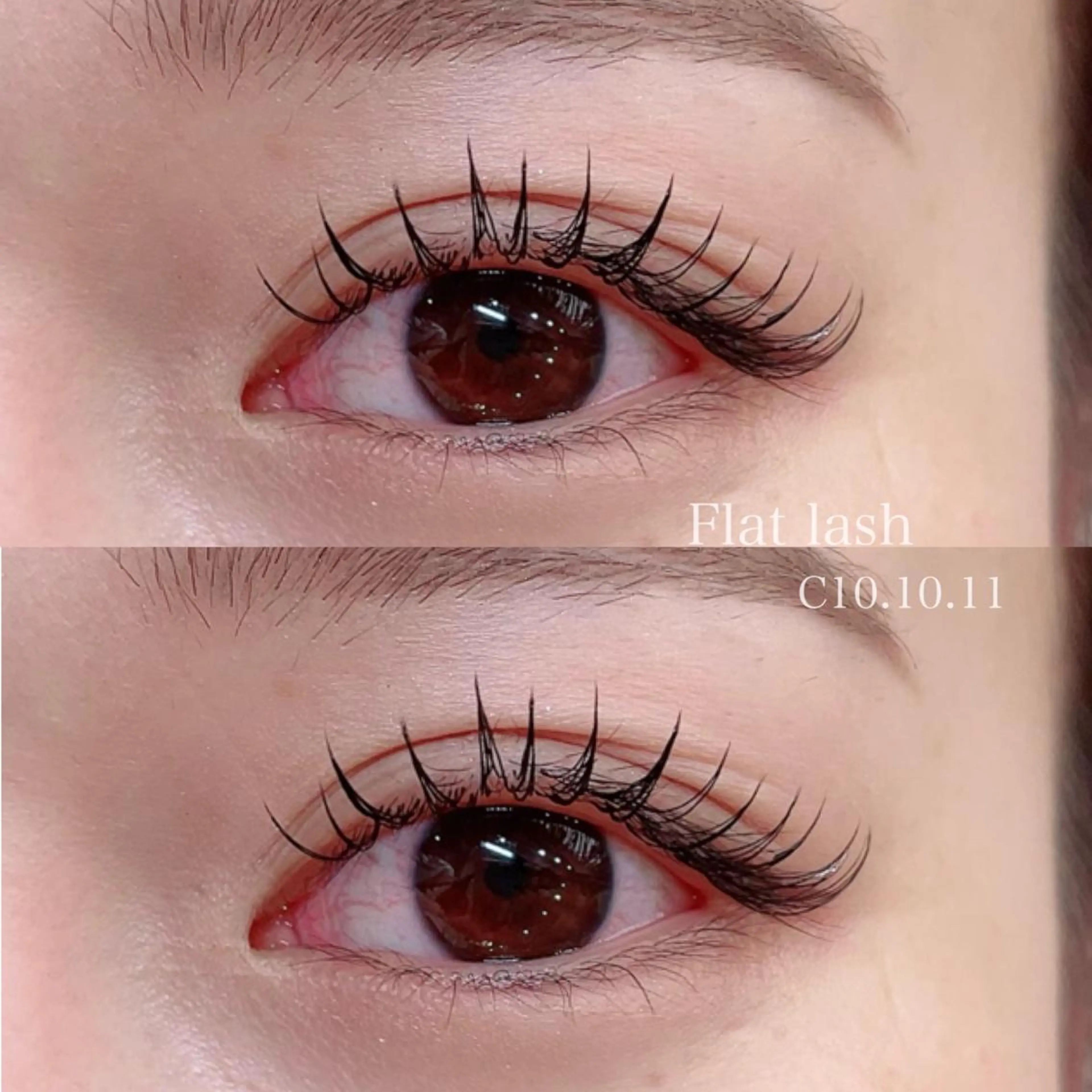 マツエク・マツパ フラットラッシュ OLIVIA恵比寿 ♡sumikitaのマツエク・マツパデザイン