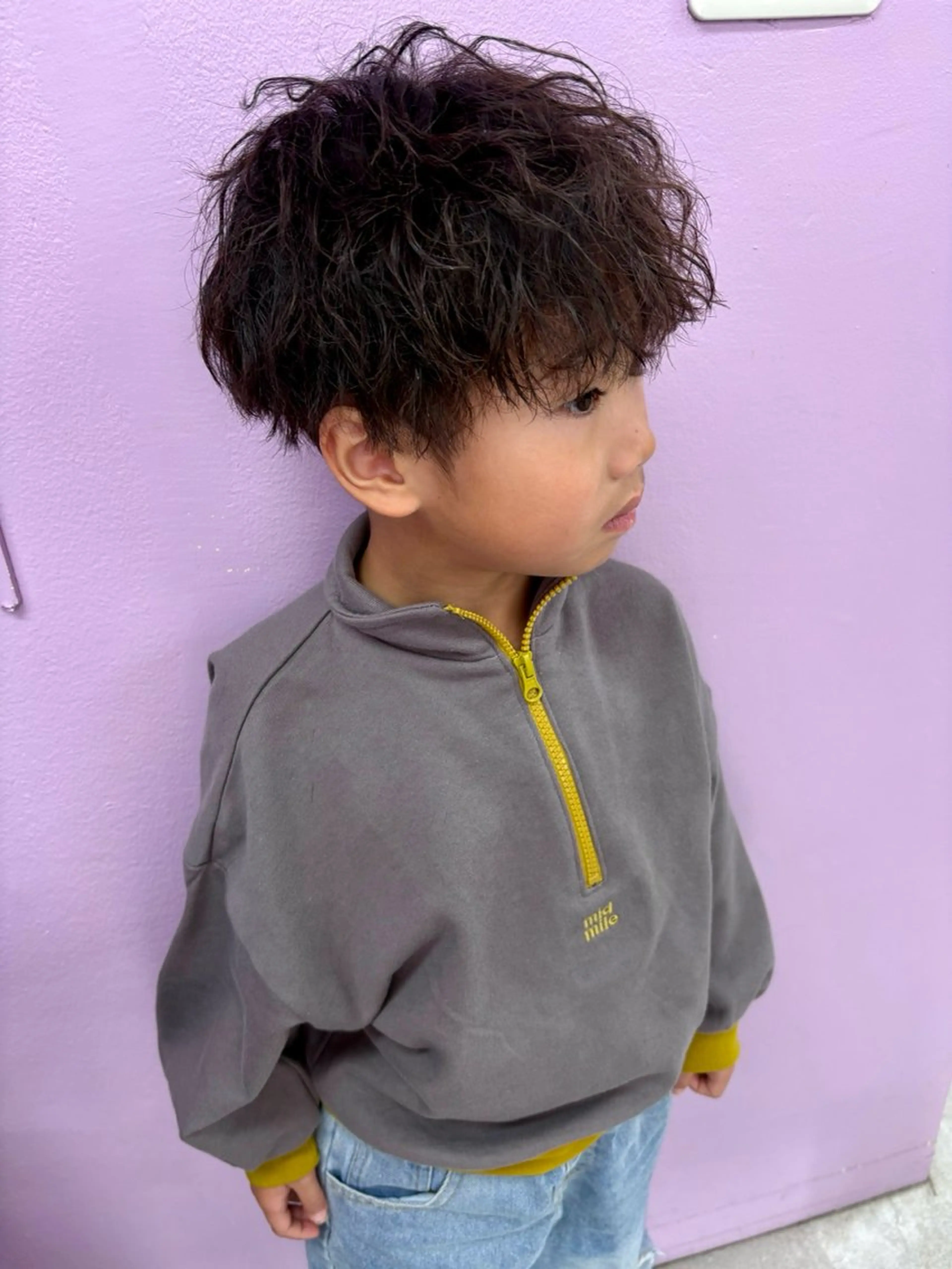 【メンズ専用】カット×デザインパーマ×カラー×眉カット《#スパイラル#ツイスト#波巻き#ツイスパ#スペインカールも人気》の写真