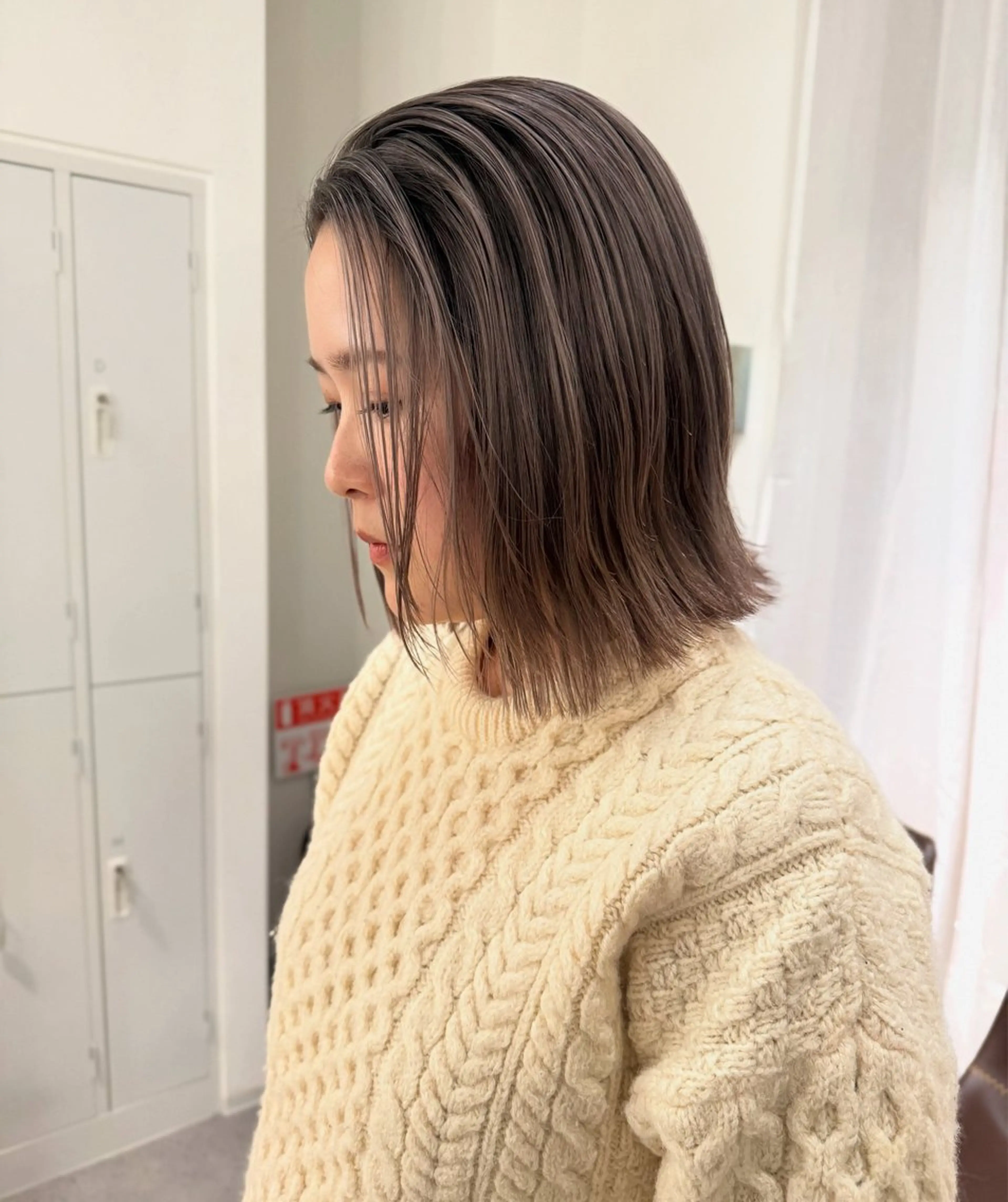 カラー カラー/髪質改善 レイヤー/vagueのヘアスタイル