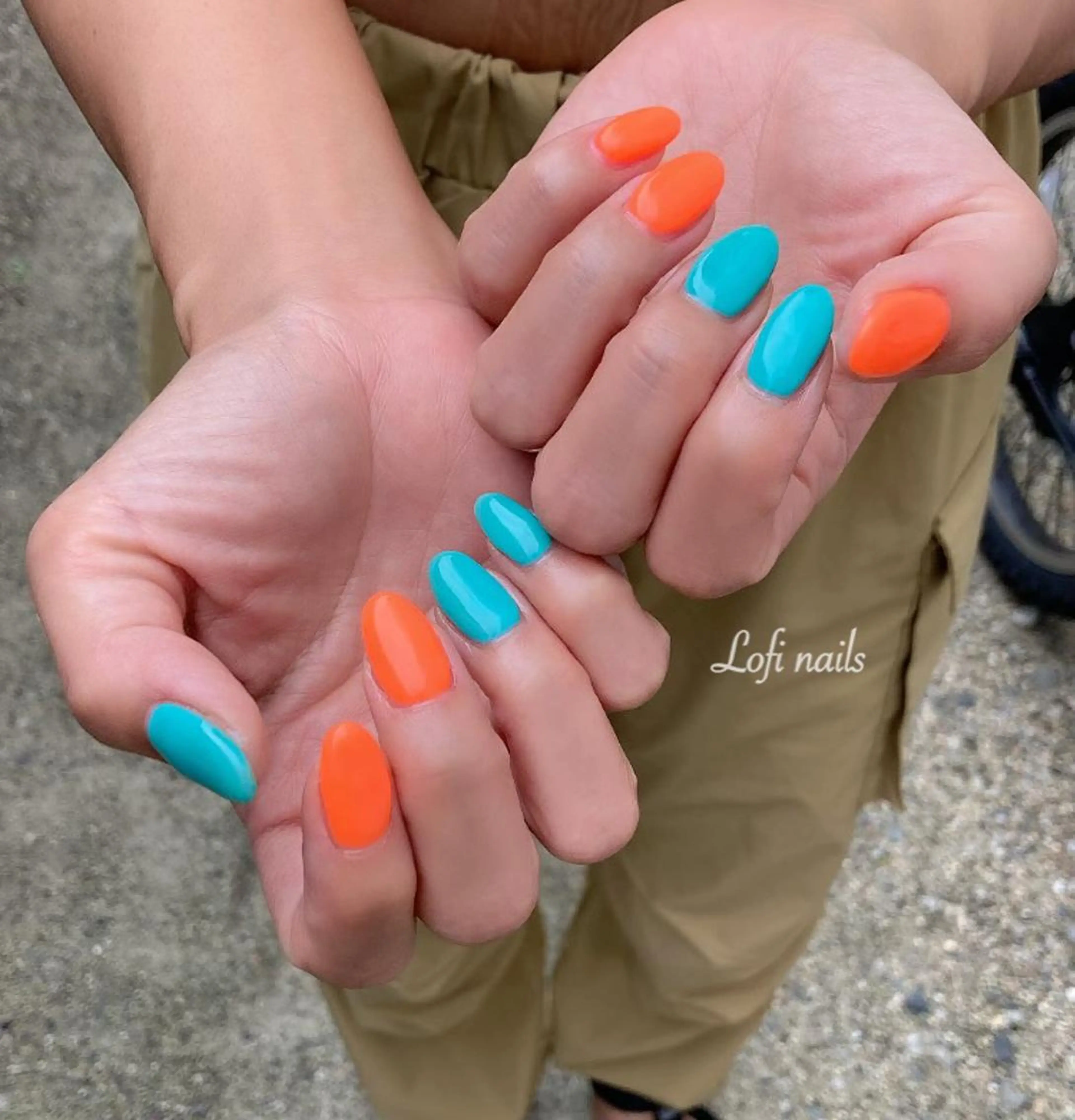 セミロング ネイル Lofi nails ゆきこのネイルデザイン