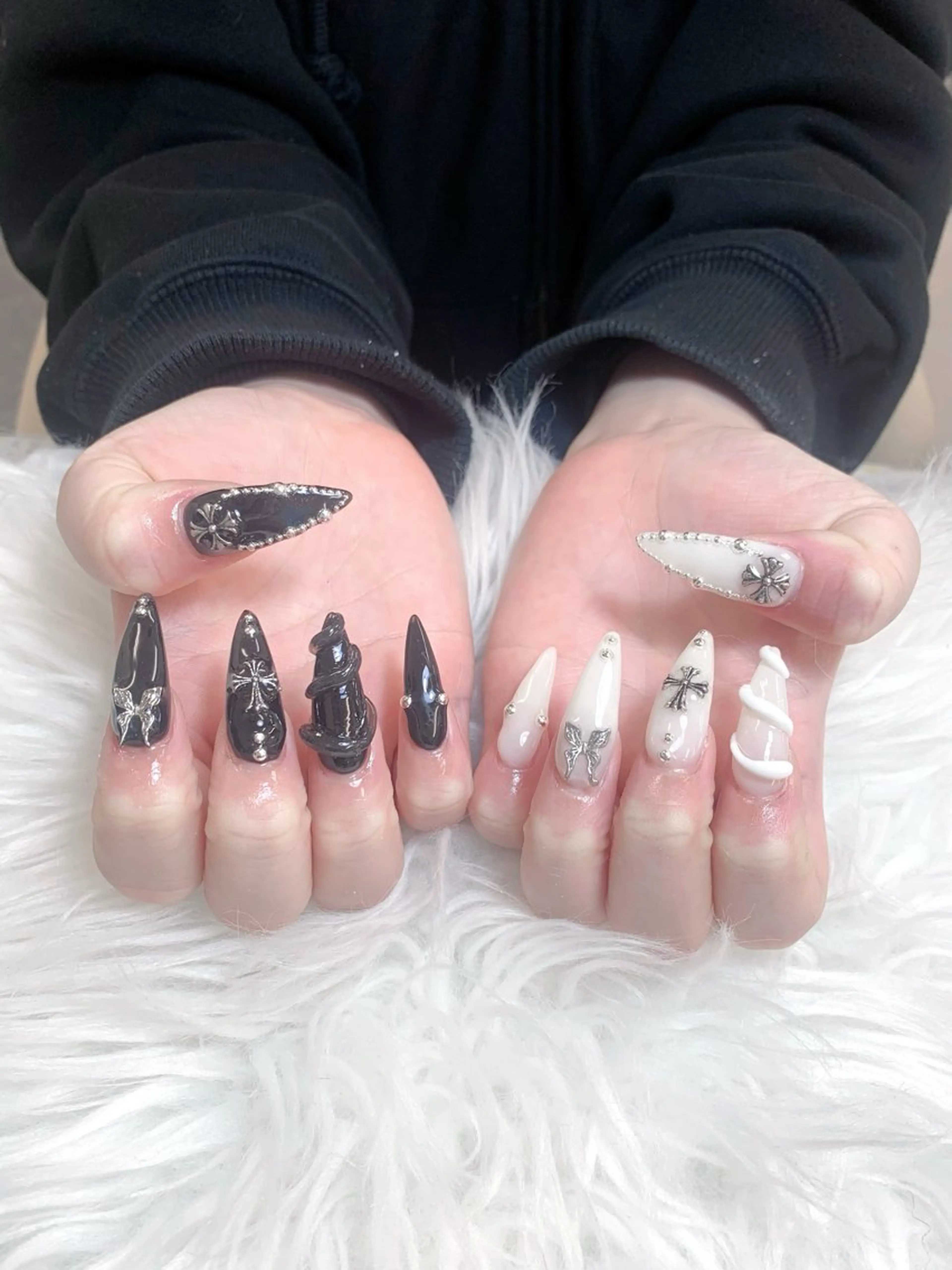 ネイル ANH ゴテゴテネイルのネイルデザイン