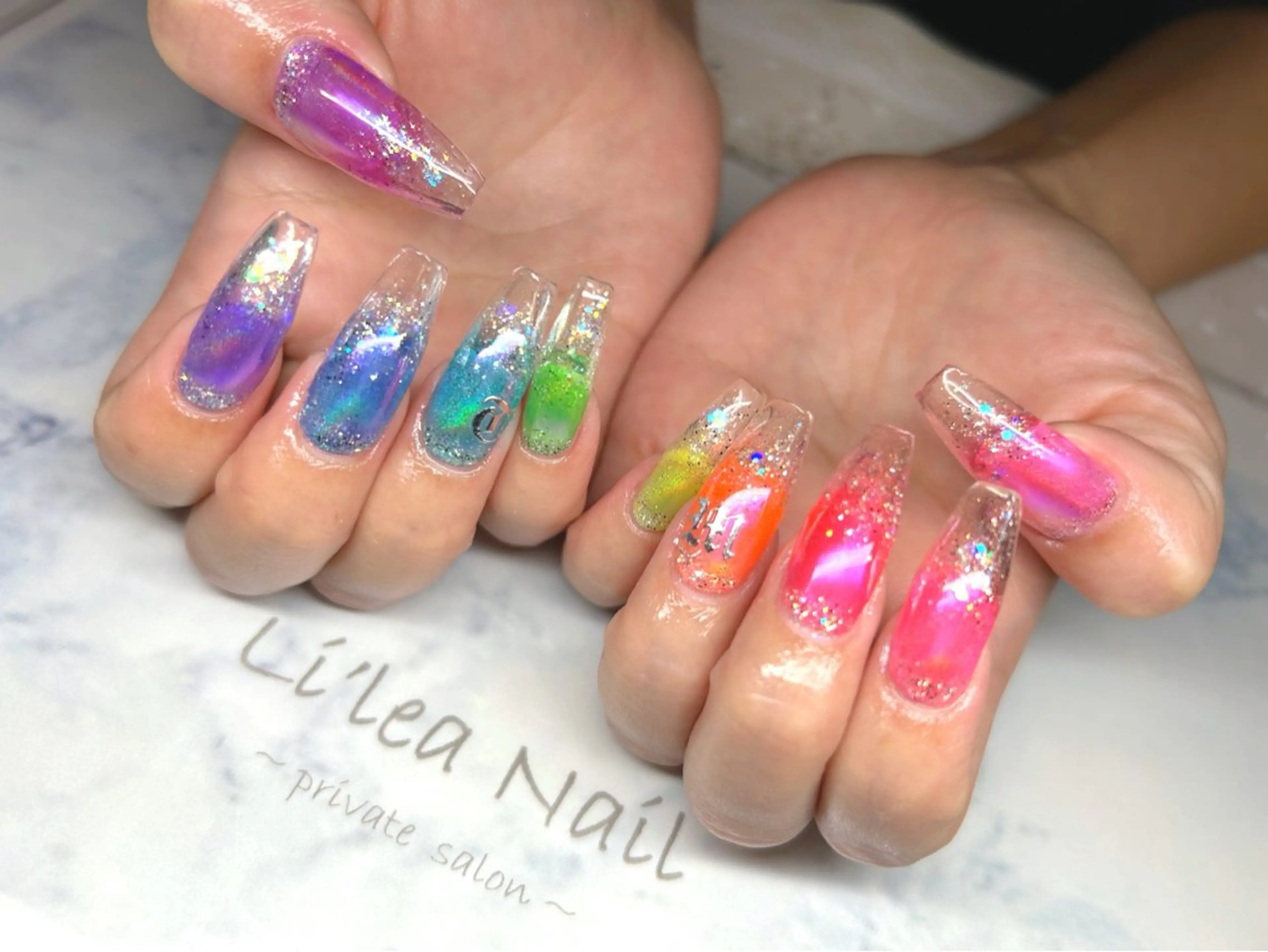 ネイル ハンドネイル Li'leaNail AINAのネイルデザイン