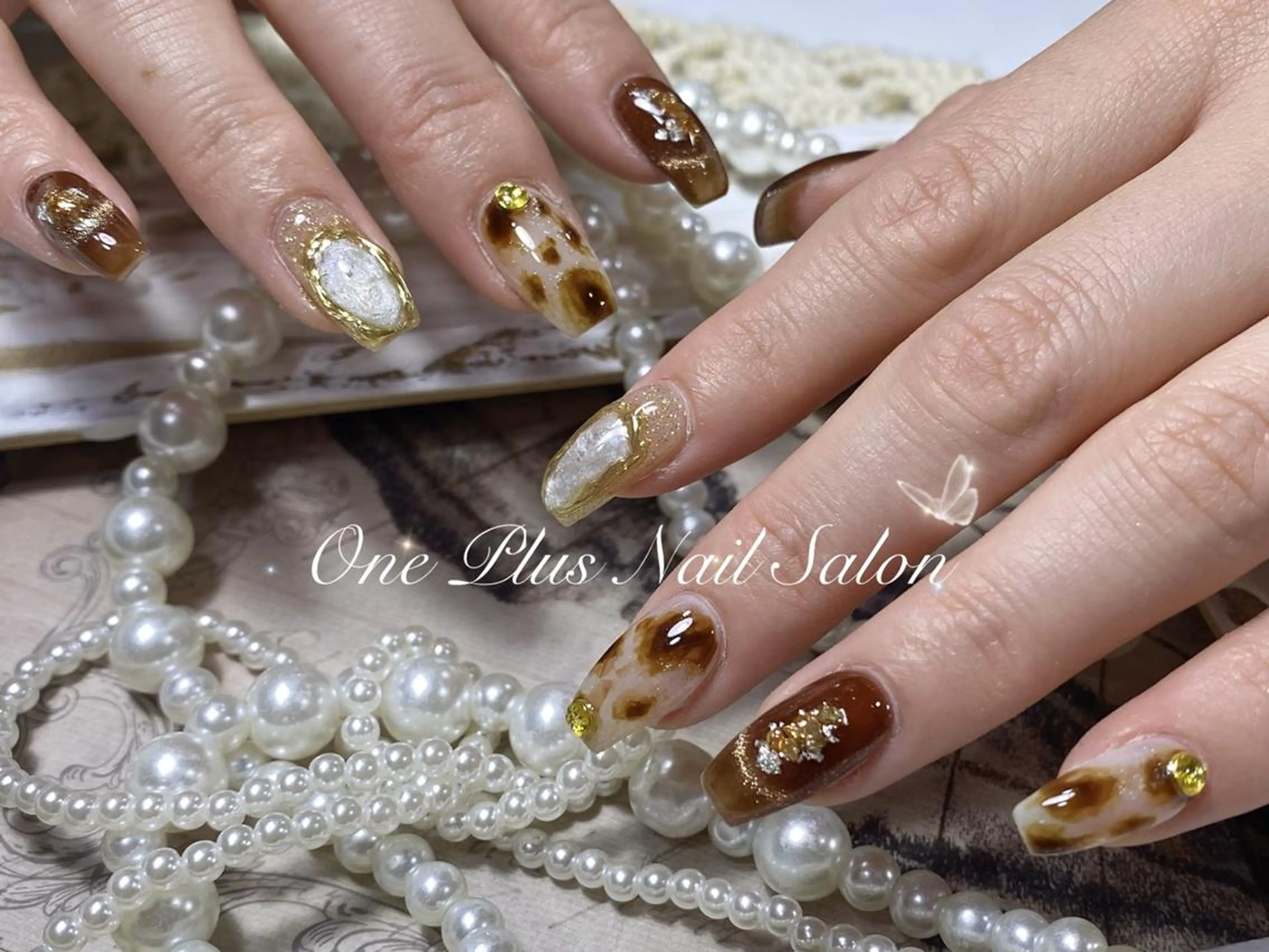 ネイル アートネイル ハンドネイル One Plus Nail Salonのネイルデザイン