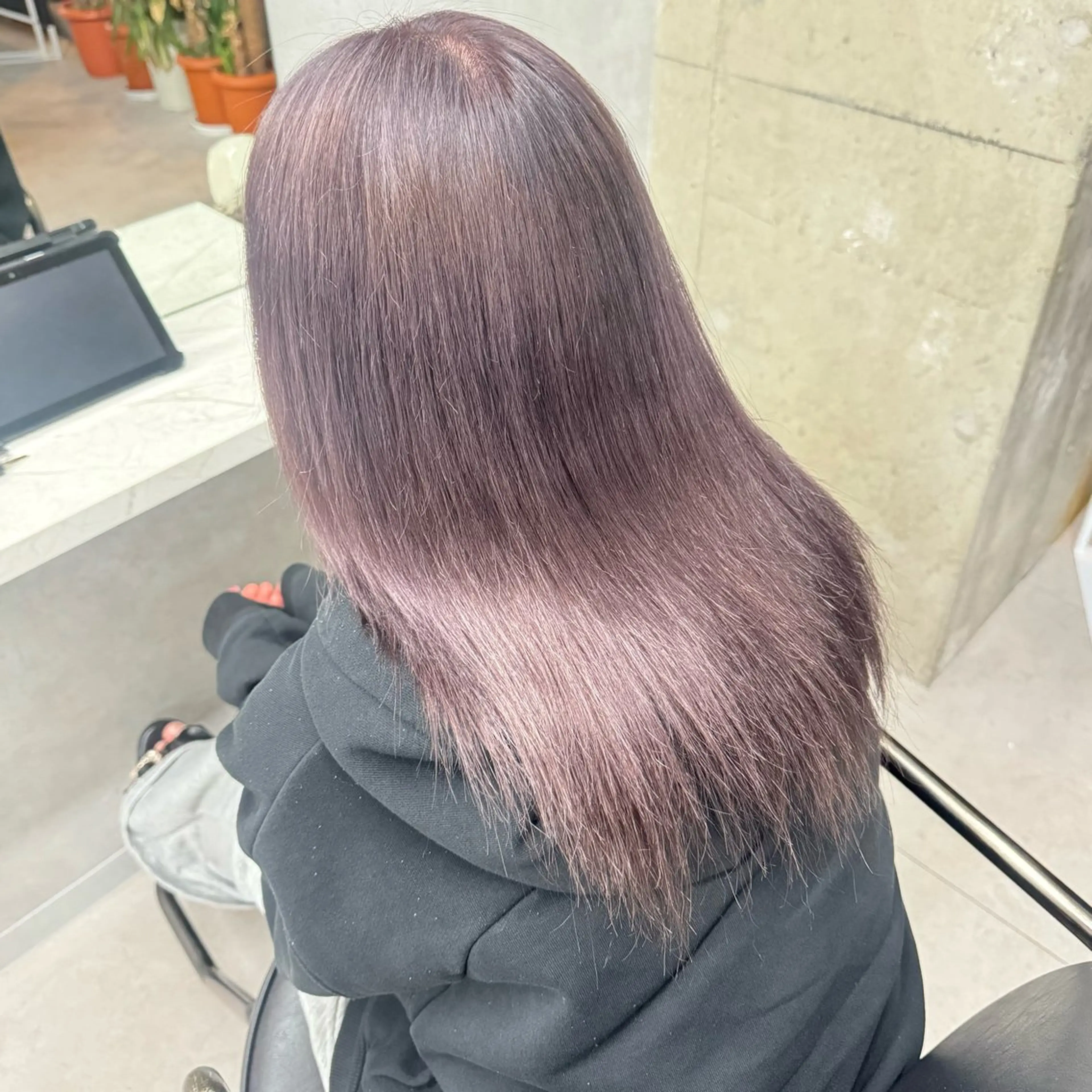 セミロング ヘアカラー 🧡MOMONE🧡 【Loem】のヘアスタイル