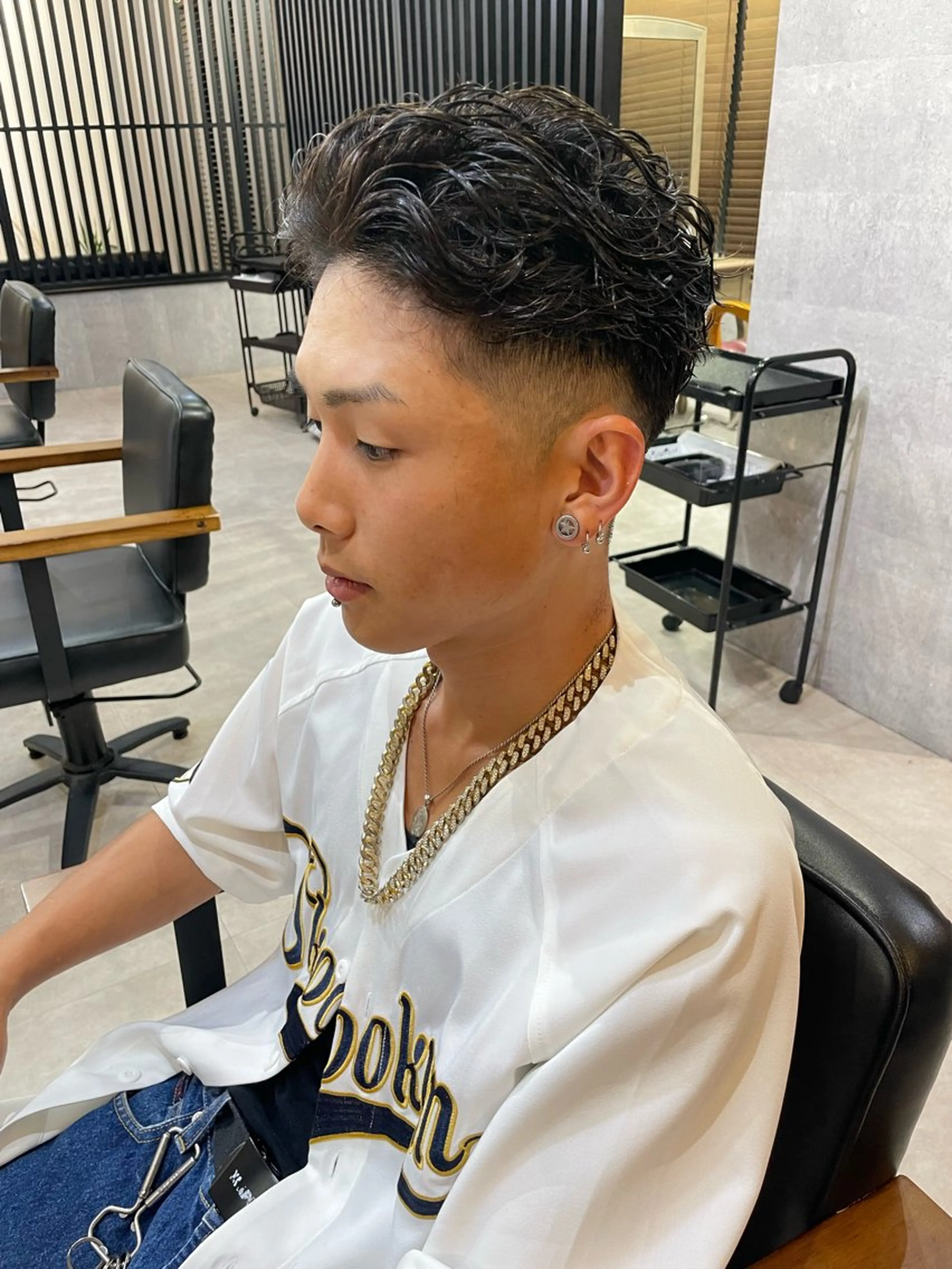 ショート パーマ メンズ メンズパーマ特化 勝毛広貴のヘアスタイル