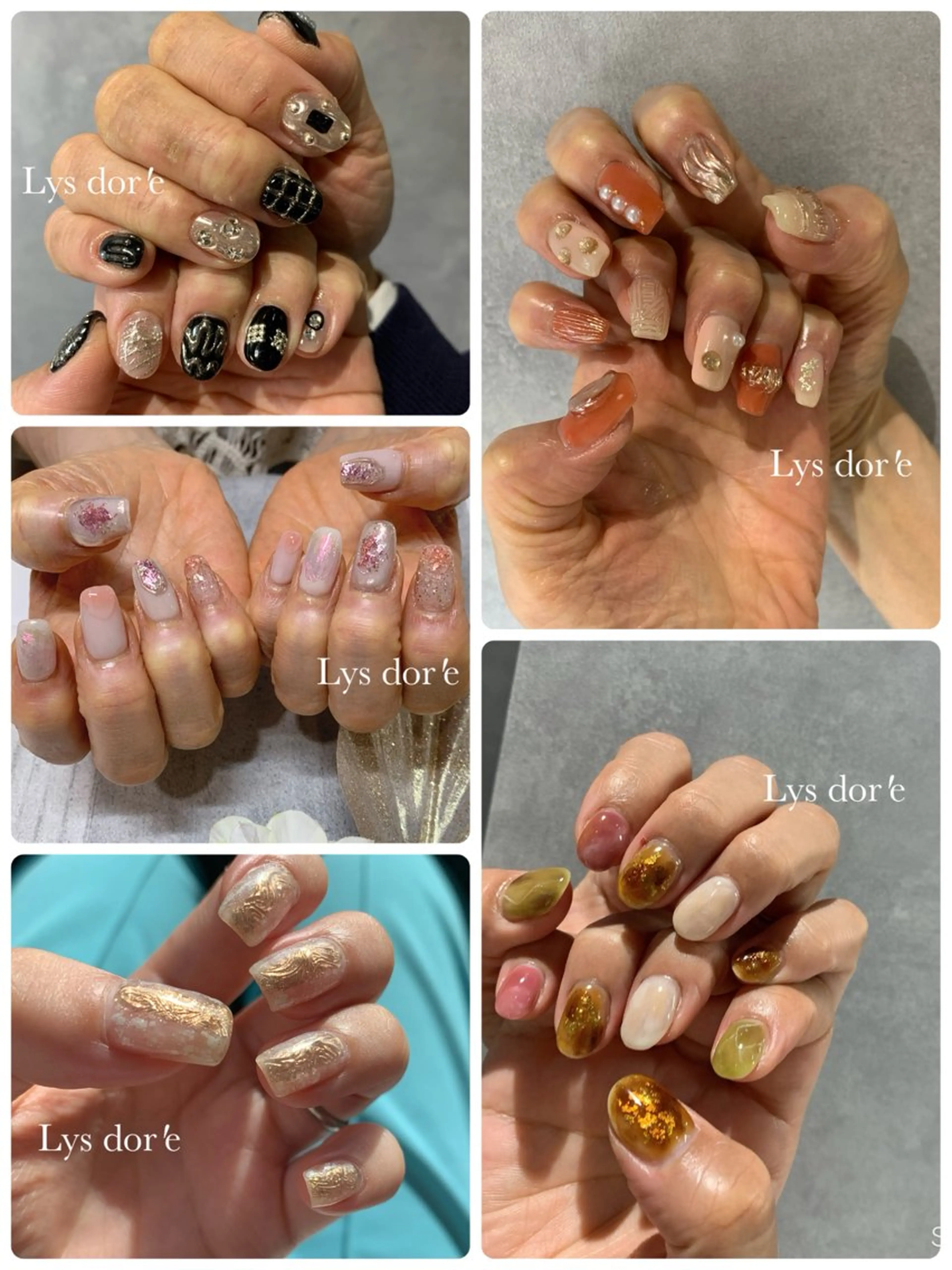 ★持ち込みデザインコース★ 大人綺麗からニュアンス系まで自分らしい指先へ(キャラ･痛ネイル･3Ｄアート不可※初回現金のみの写真