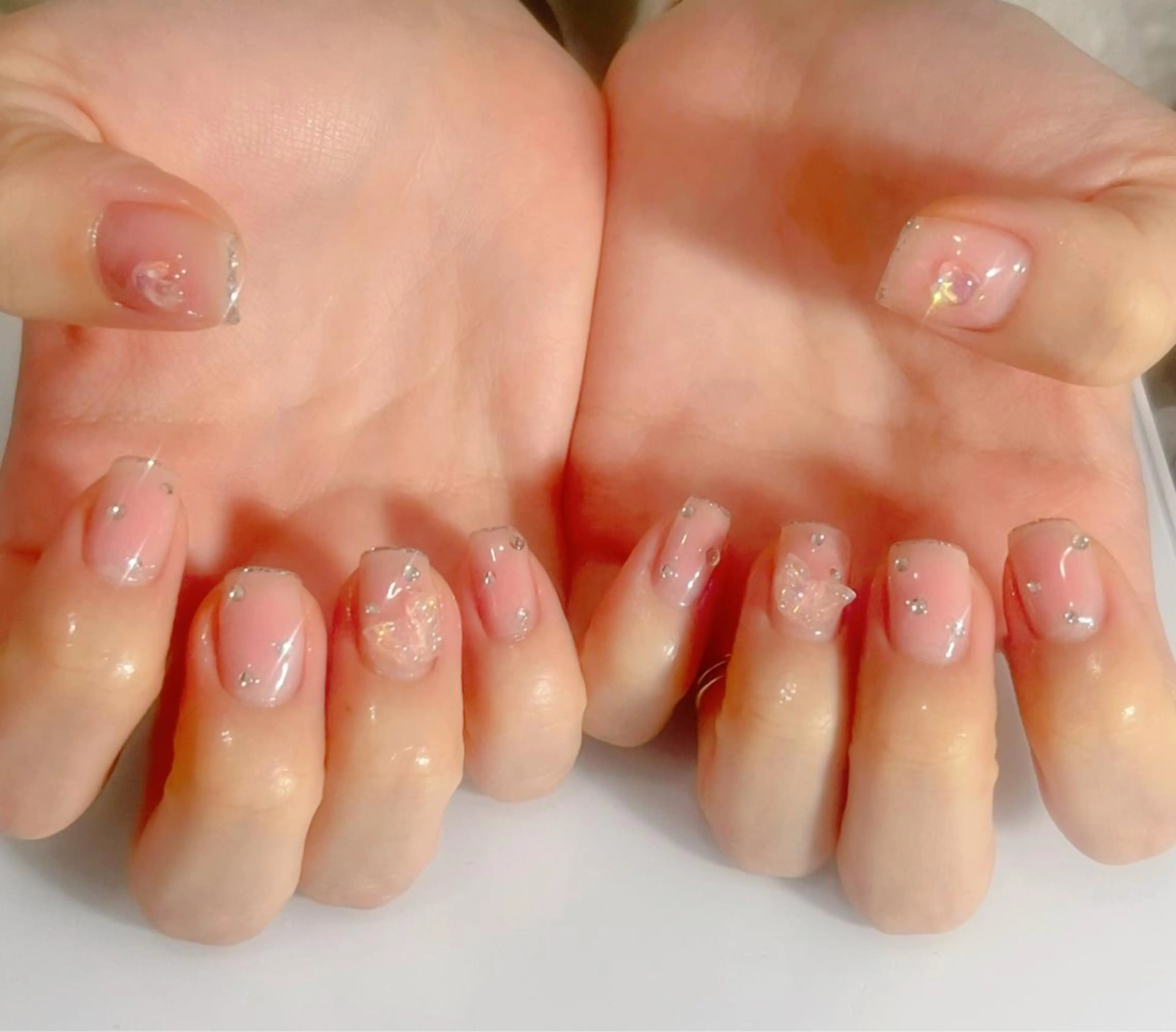 ネイル 氷ネイル・うるうるネイル nailworks mのネイルデザイン