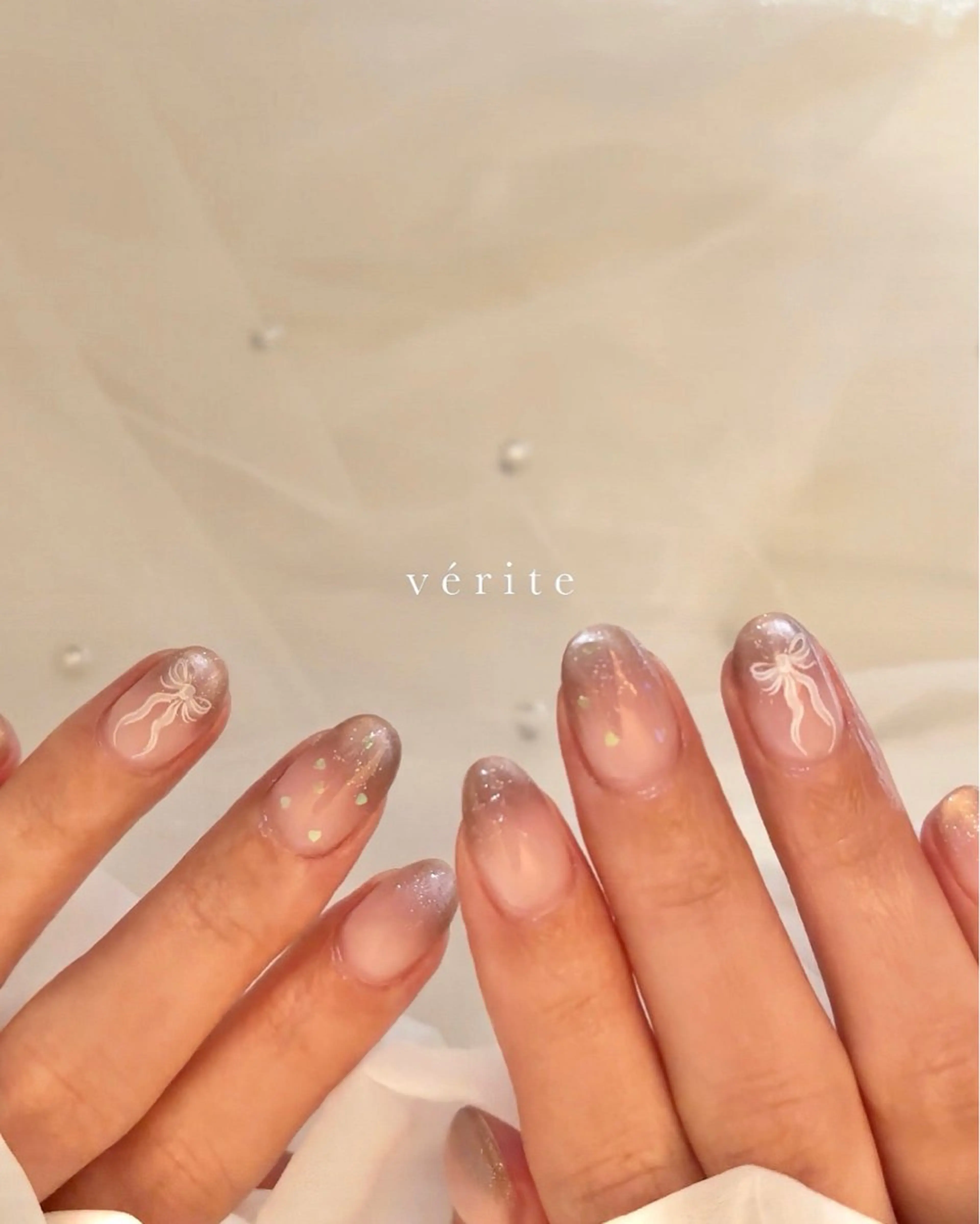 ネイル ハンドネイル vérite nailのネイルデザイン