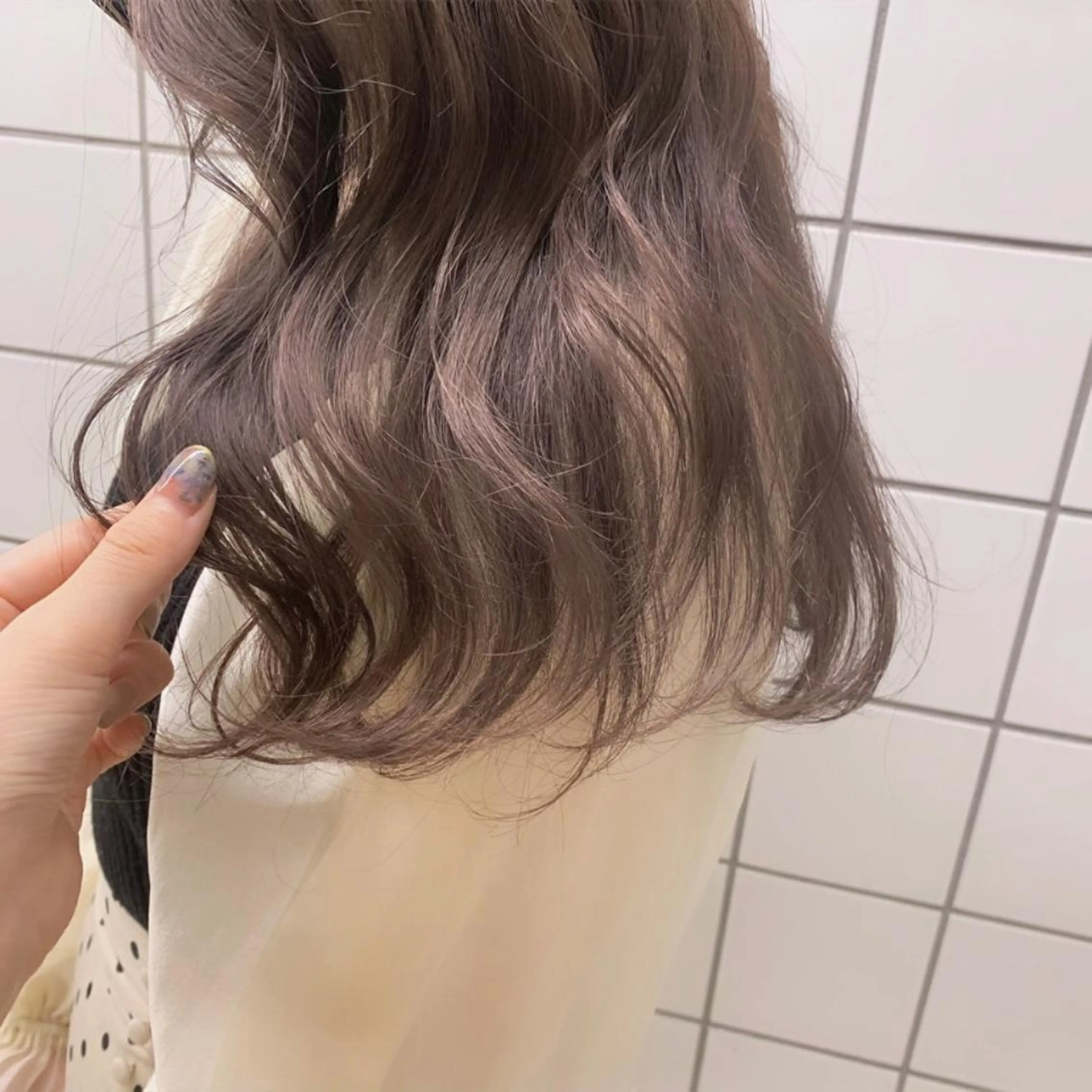 セミロング カラー 🩰透明感カラー♡ UTA🩰のヘアスタイル