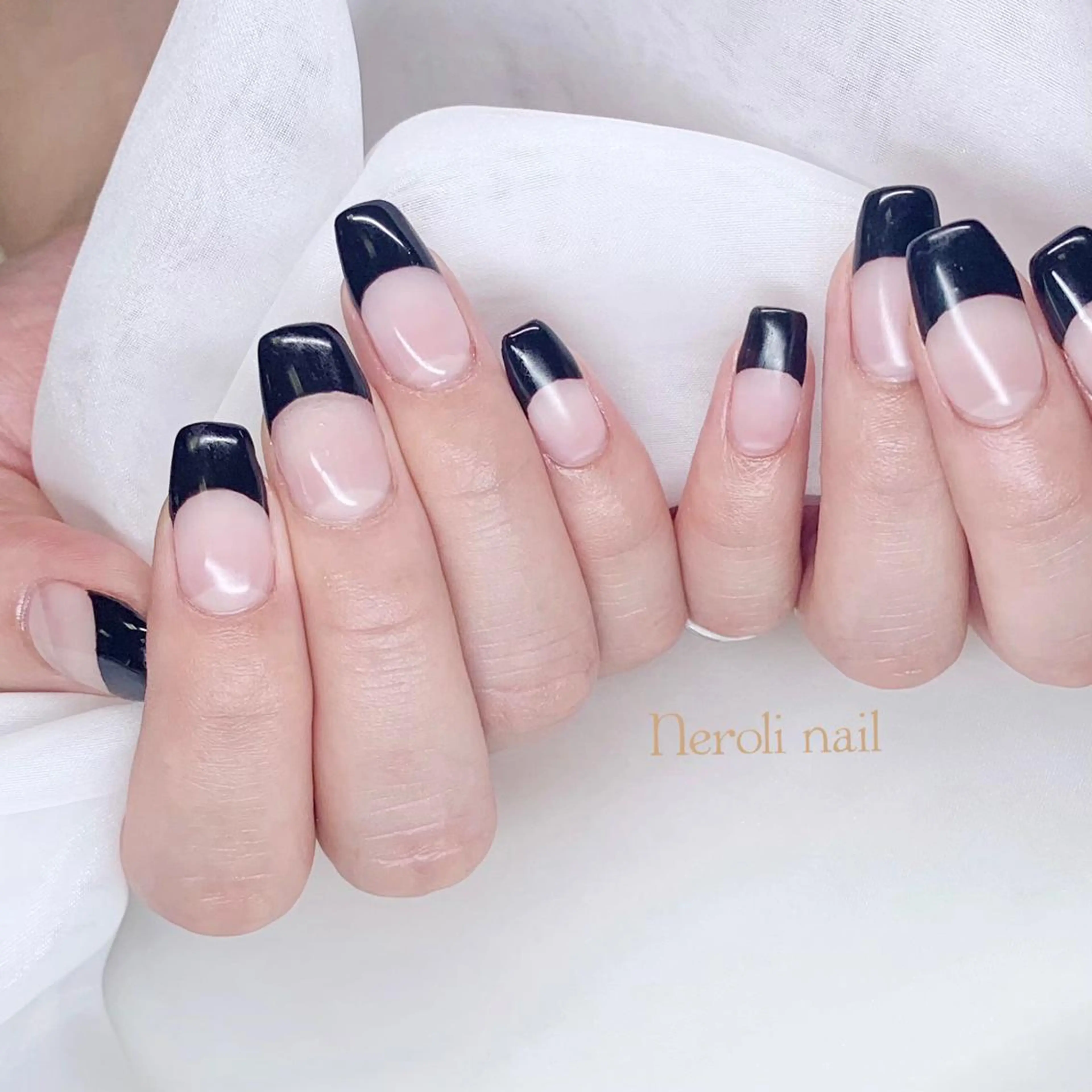 ネイル フレンチネイル Neroli nailのネイルデザイン