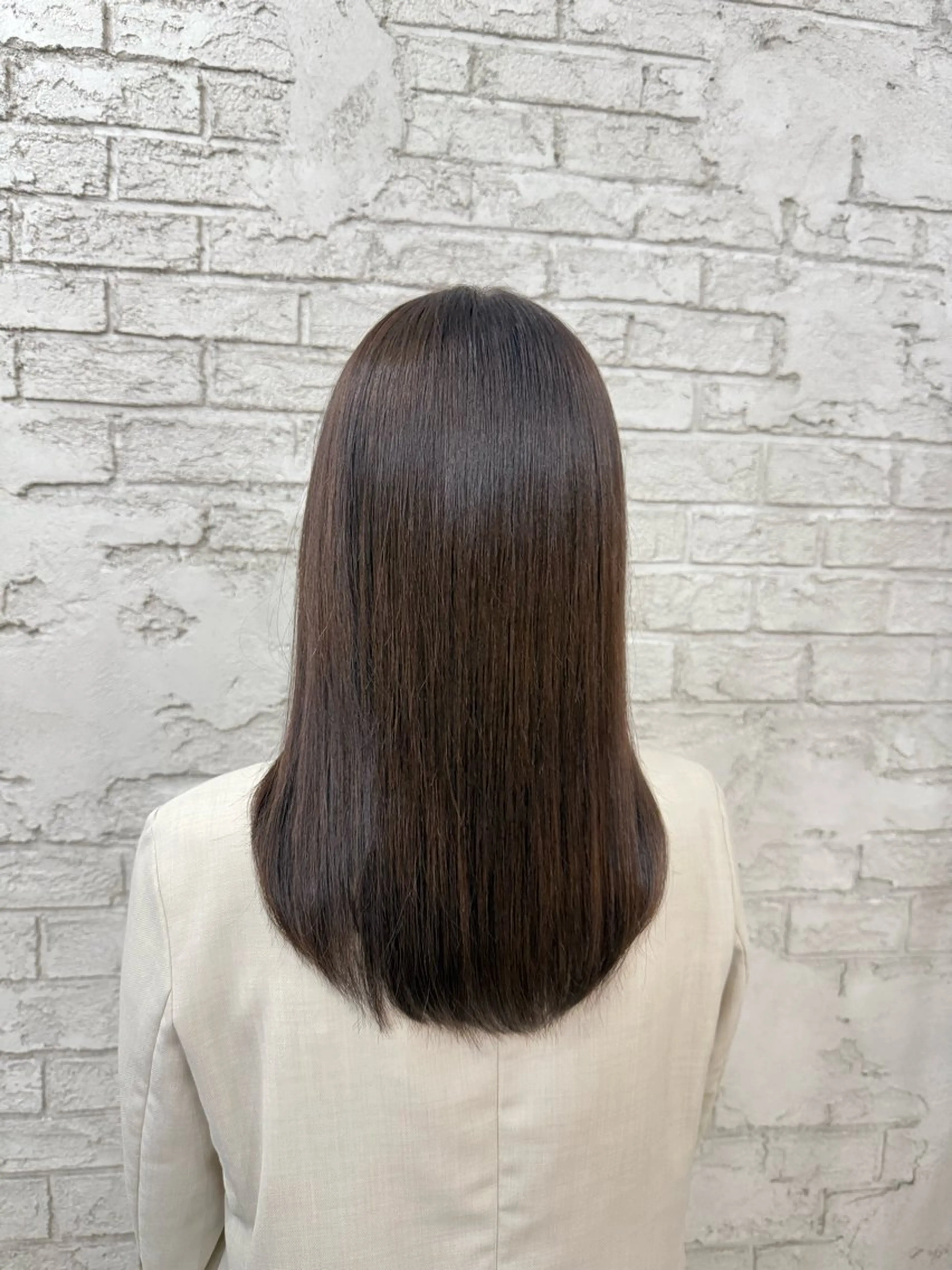 セミロング カット モデル募集🫧采夏のヘアスタイル