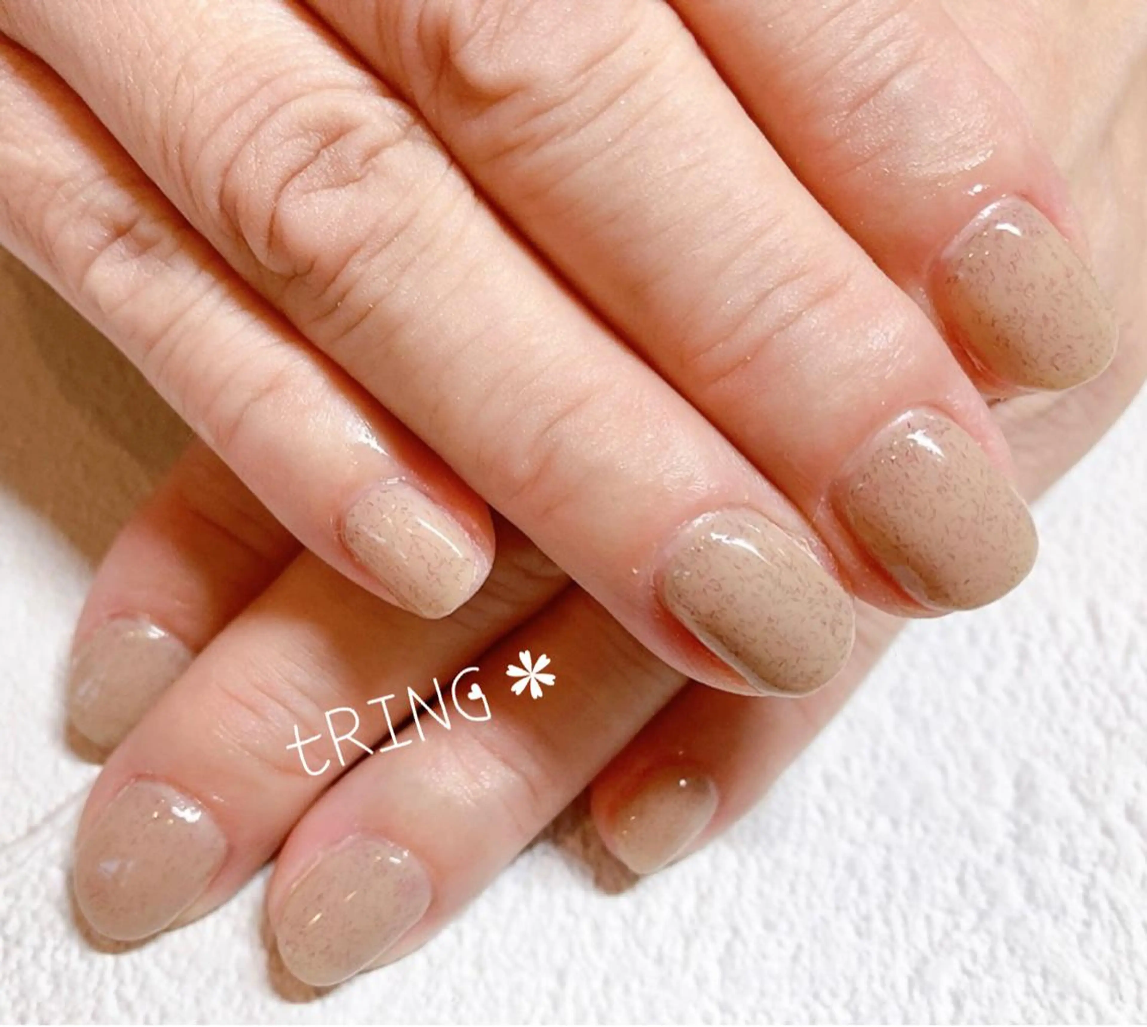 ネイル ハンドネイル tRING* しいの木台のネイルデザイン