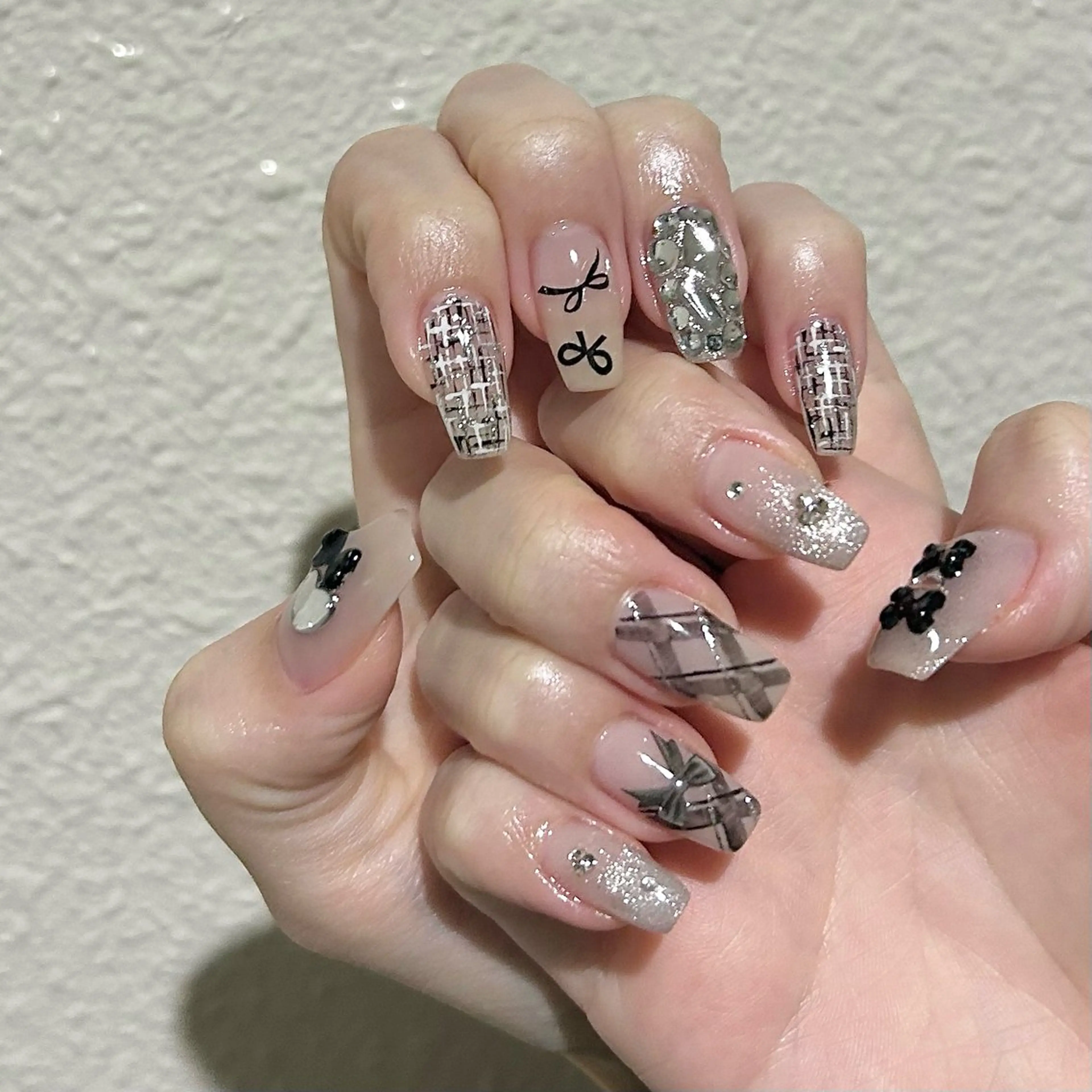 ネイル パラあり！フィルイン 美フォルムのネイルデザイン