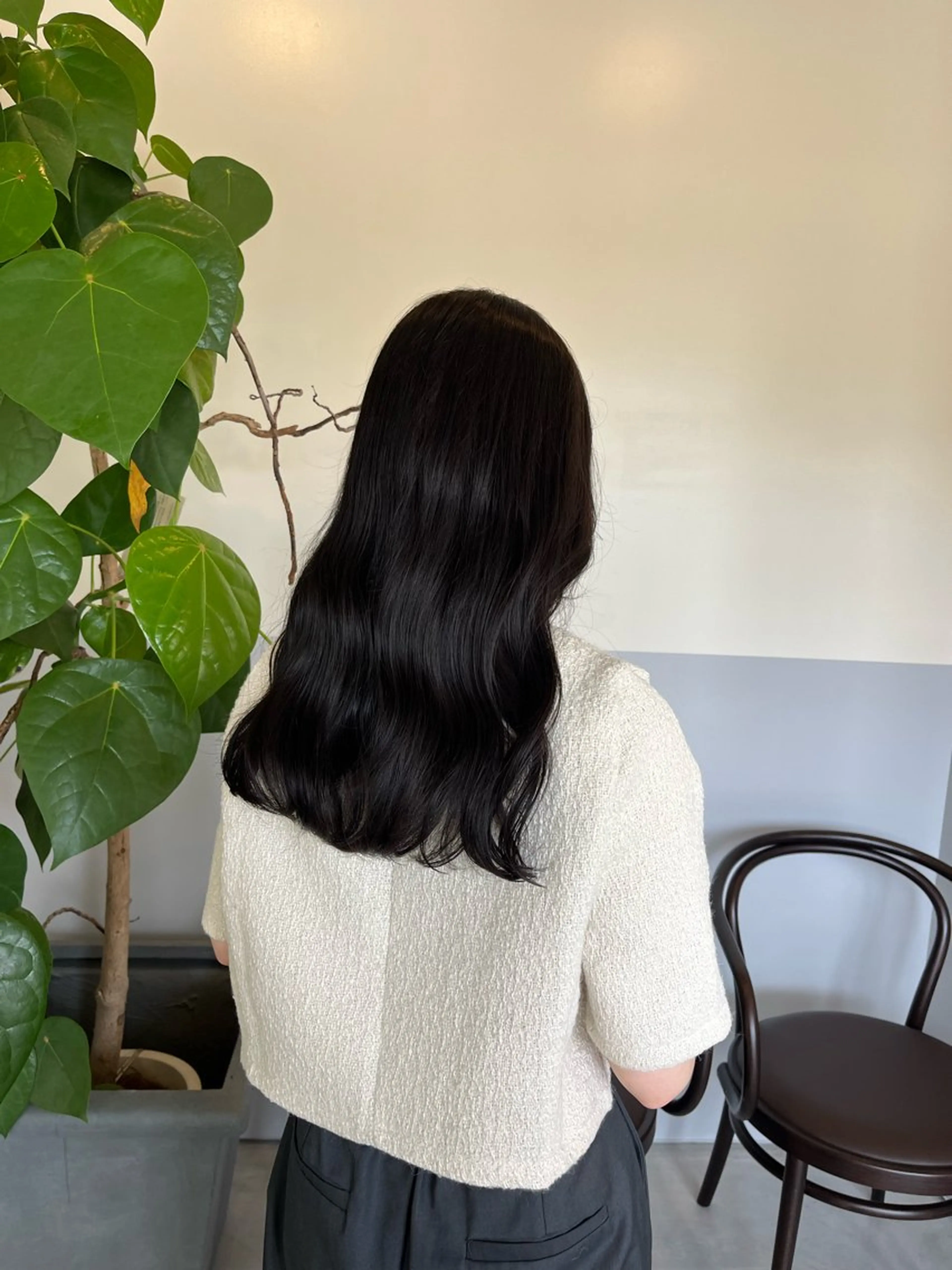 ロング 神谷 夏帆のヘアスタイル