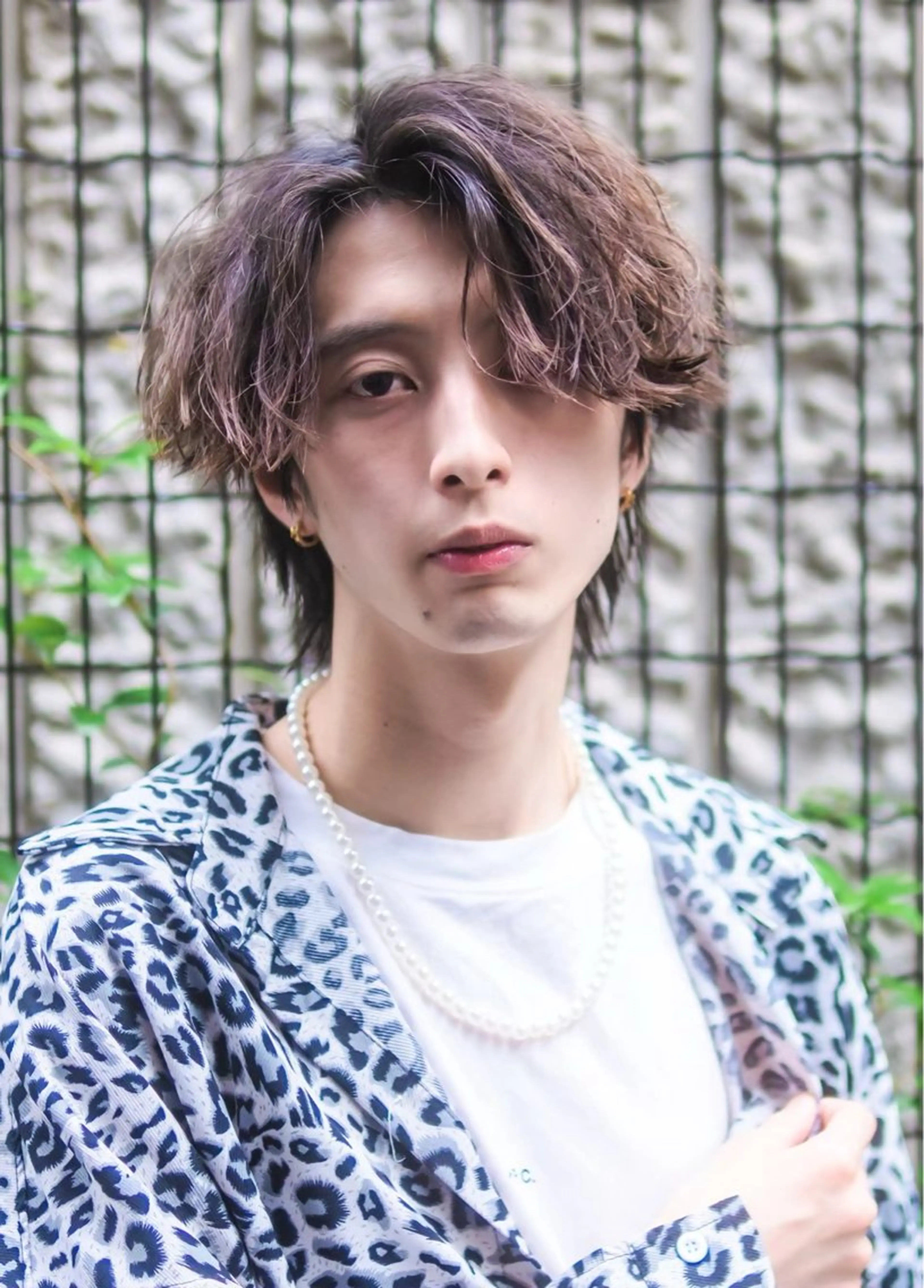 パーマ メンズ 💀EDEN聖矢/ ブリーチ"骨格補正"のヘアスタイル