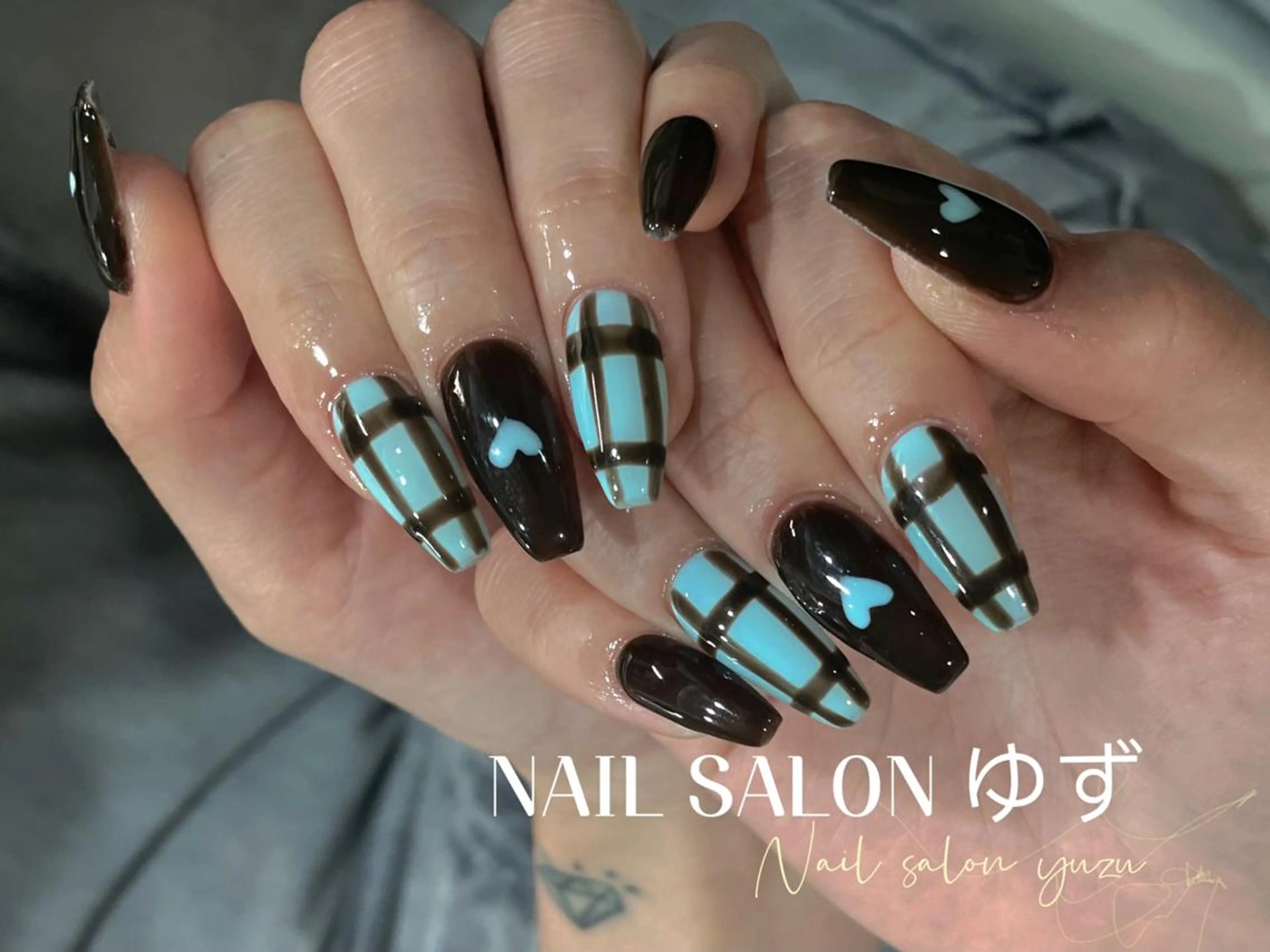 ネイル ハンドネイル MAKI💚💚💚 秋葉原.のネイルデザイン