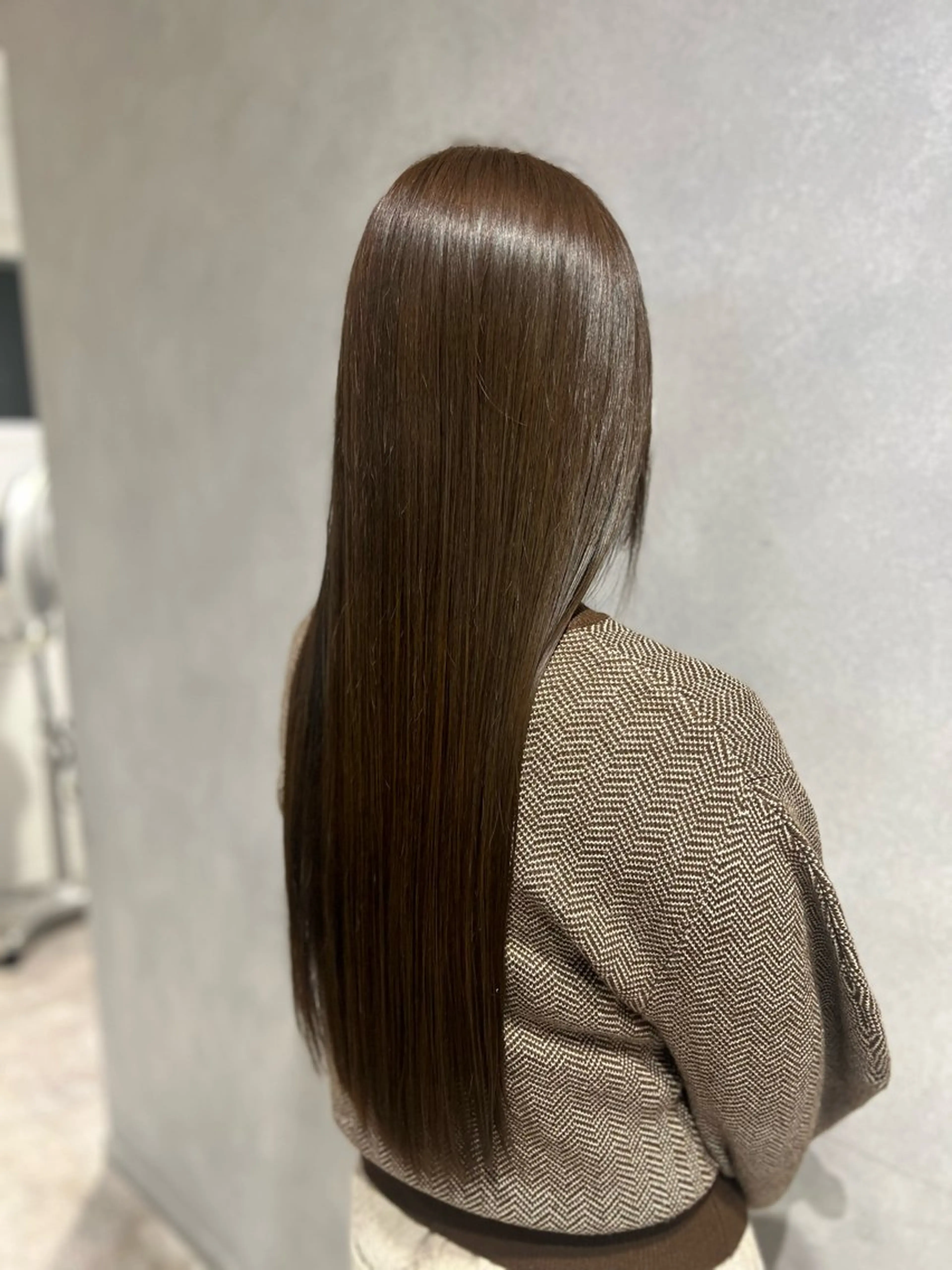 ロング カラー ベージュカラー オリーブベージュ トリートメント ヘアカラー トリートメント ayaka 🌿.∘のヘアスタイル