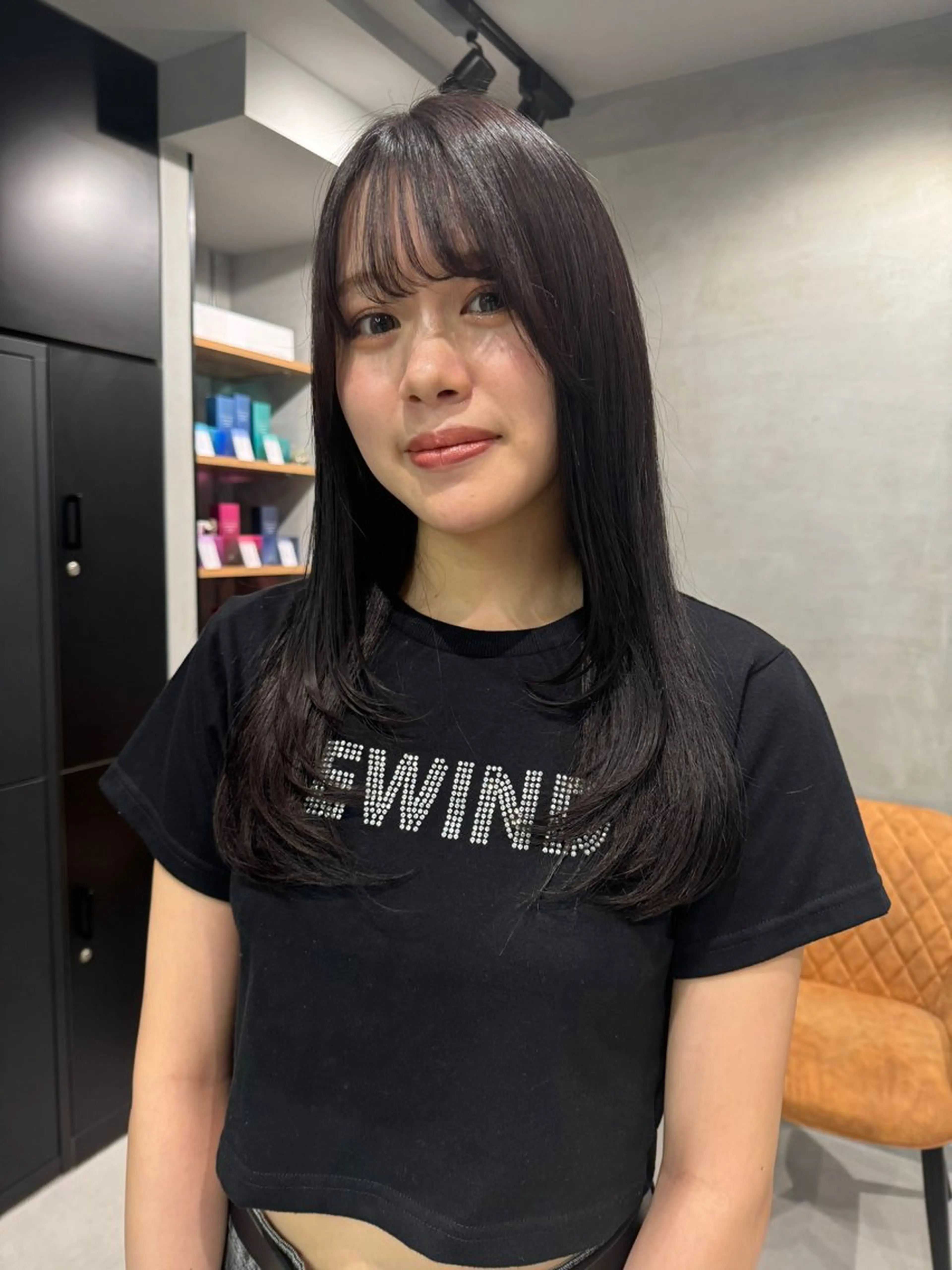 ロング カラー カット ヘアカラー トリートメント レイヤー/ウルフ🤎 mayo.のヘアスタイル