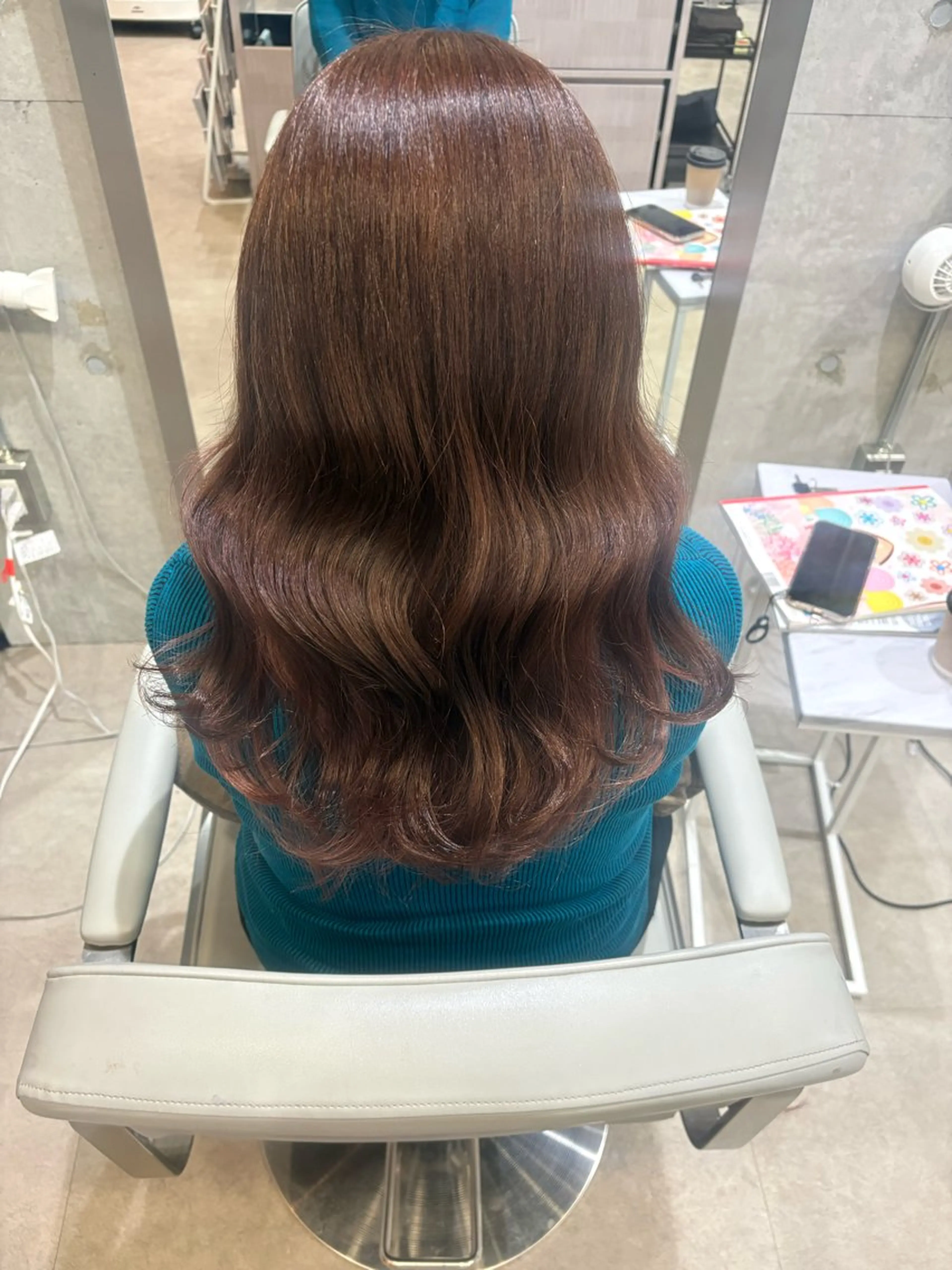 ロング ヘアカラー トリートメント MASHIRO💎 天神/大名のヘアスタイル