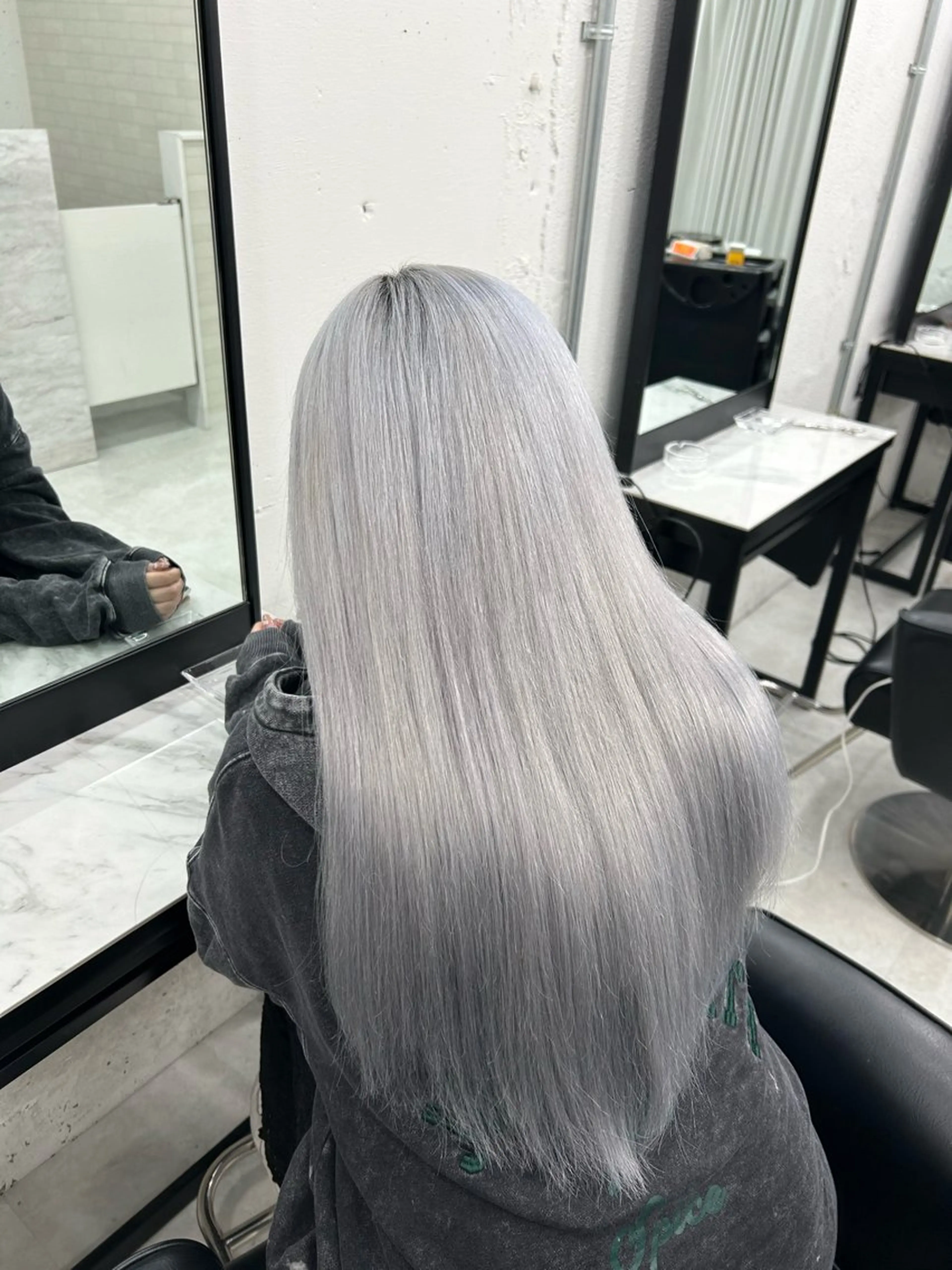 ロング アンククロス渋谷店所属・Wistell 渋谷 ASUKAのヘアスタイル