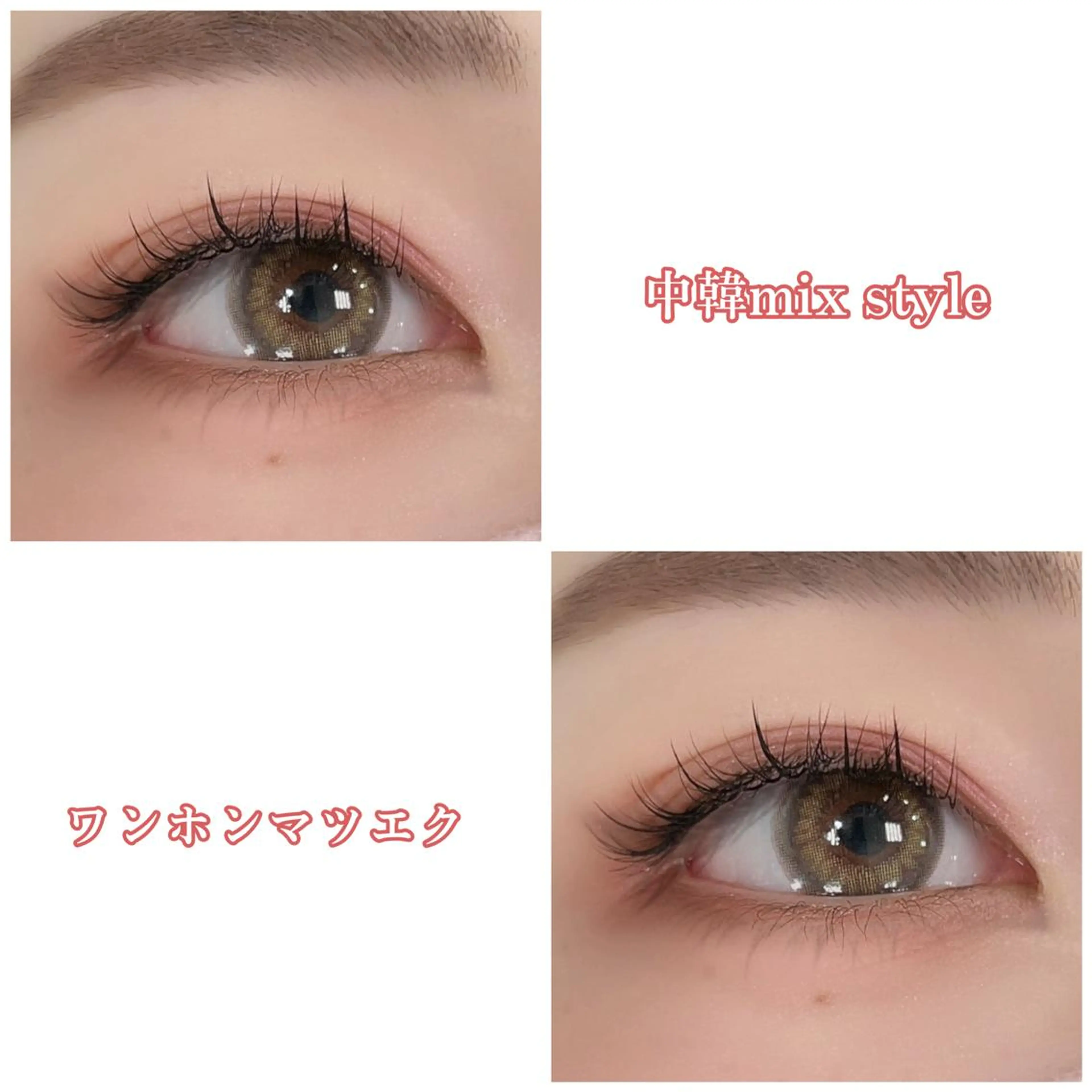 マツエク・マツパ ワンホンマツエク ⛓ワンホンレイヤー 🥀🖤/あいりのヘアスタイル