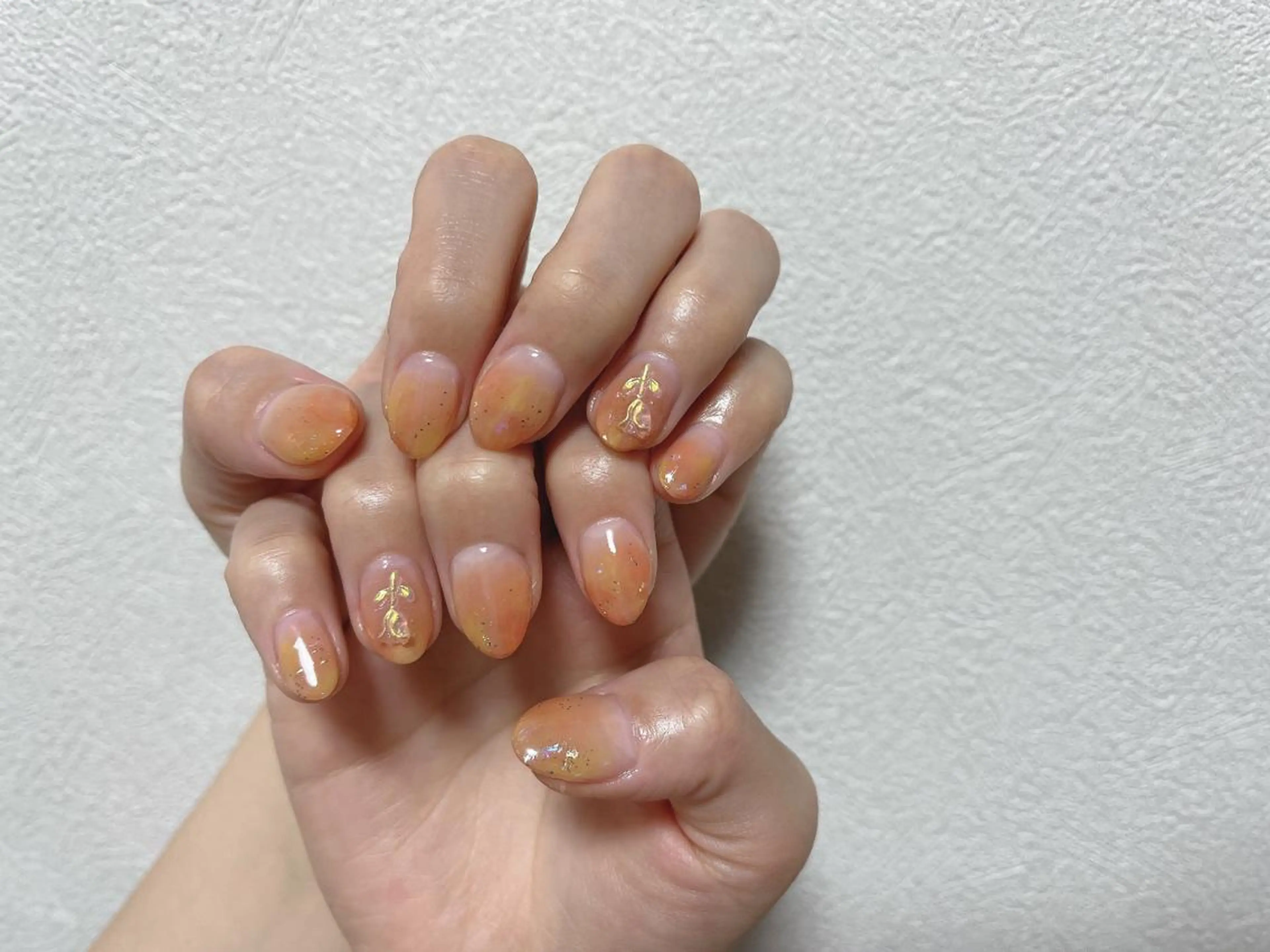 ネイル 大理石ネイル(マーブル) ハンドネイル Air's nailのネイルデザイン