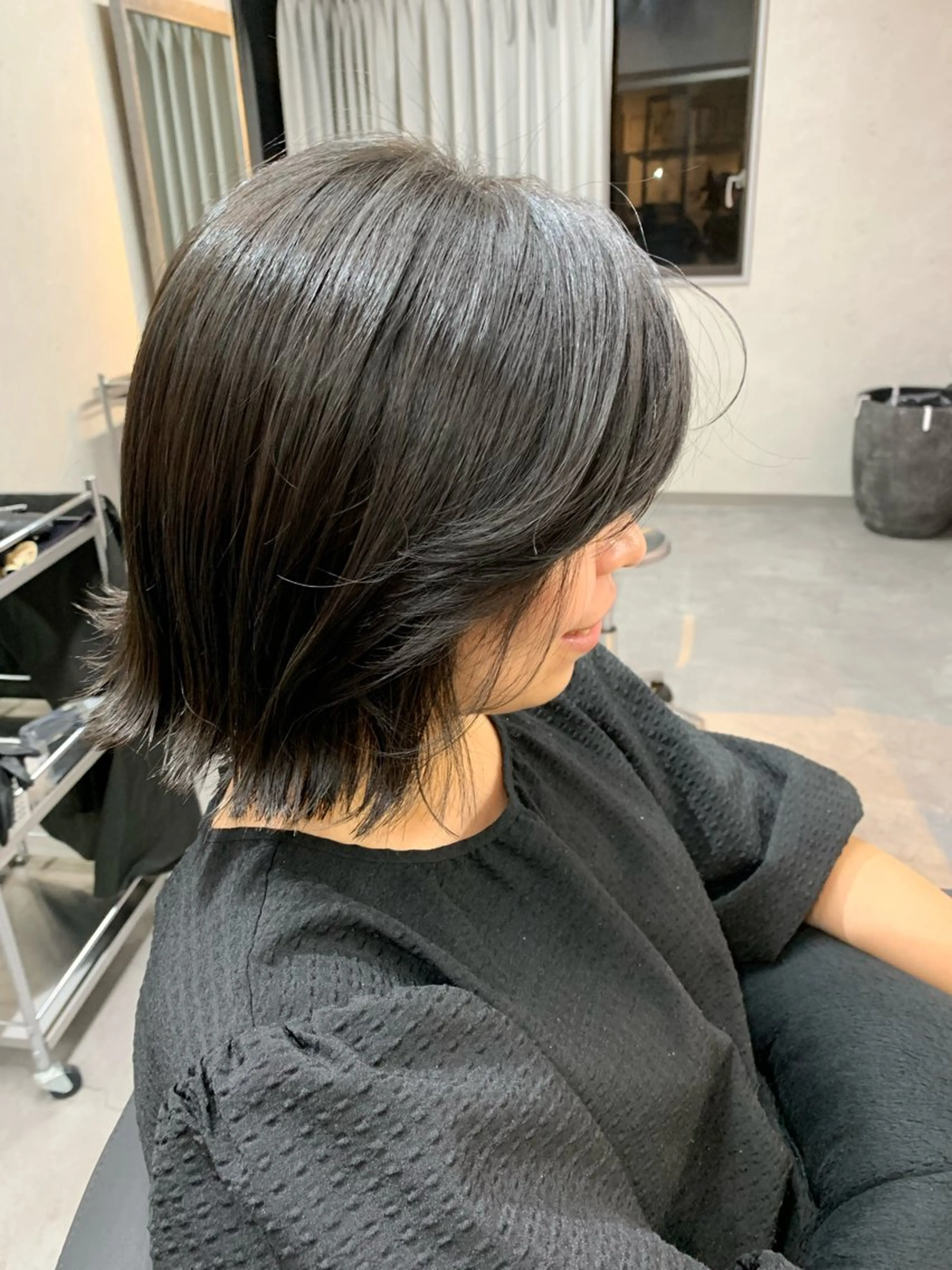 ショート カット ヘアカラー トリートメント 1日1名様限定価格 /髪質改善中山のヘアスタイル