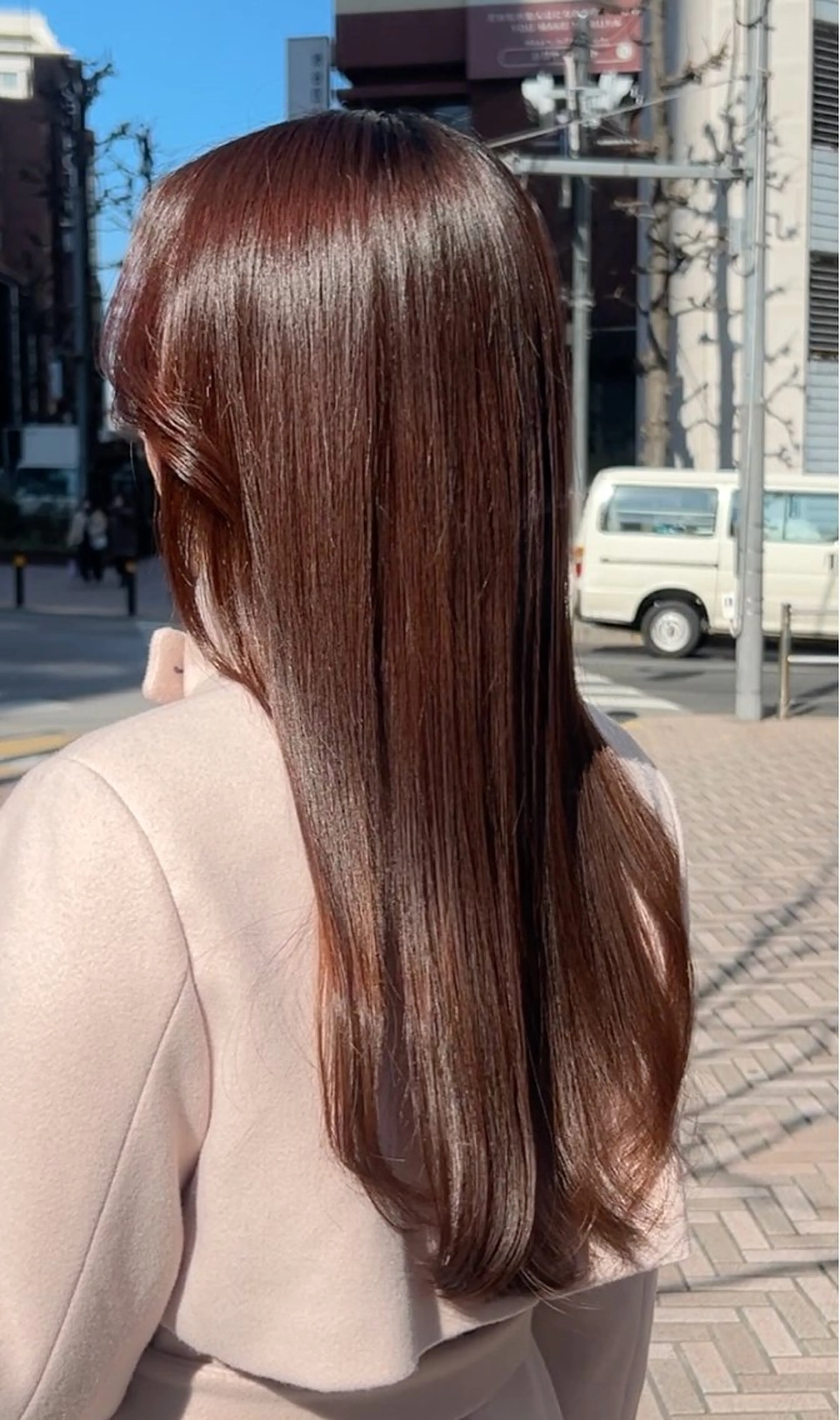 ロング 髪質改善 カット ヘアカラー トリートメント 【新宿/最強艶髪】 トレンドヘア🪽若菜のヘアスタイル