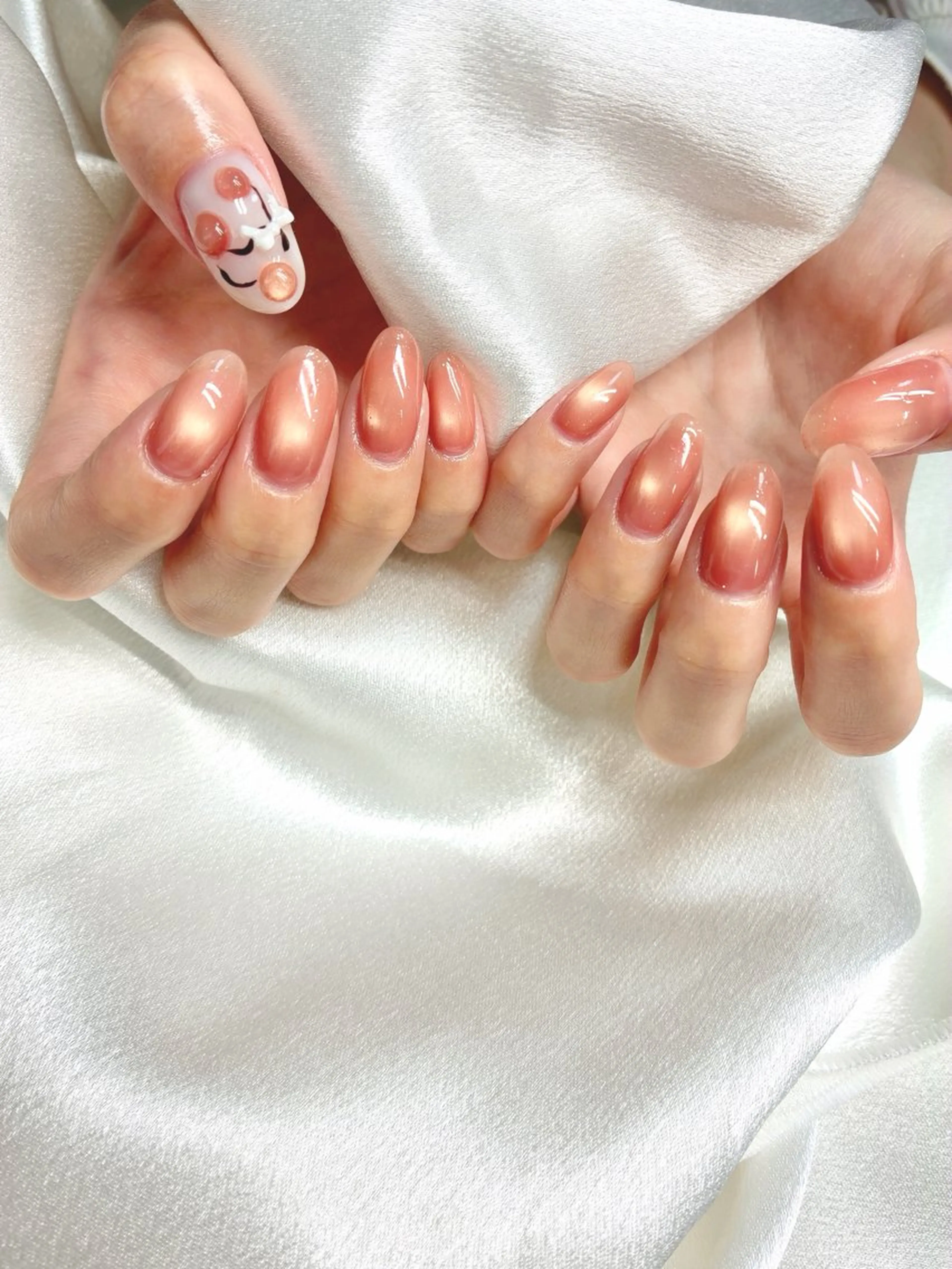 ネイル アートネイル 春ネイル ハンドネイル Nail salon BeBeのネイルデザイン