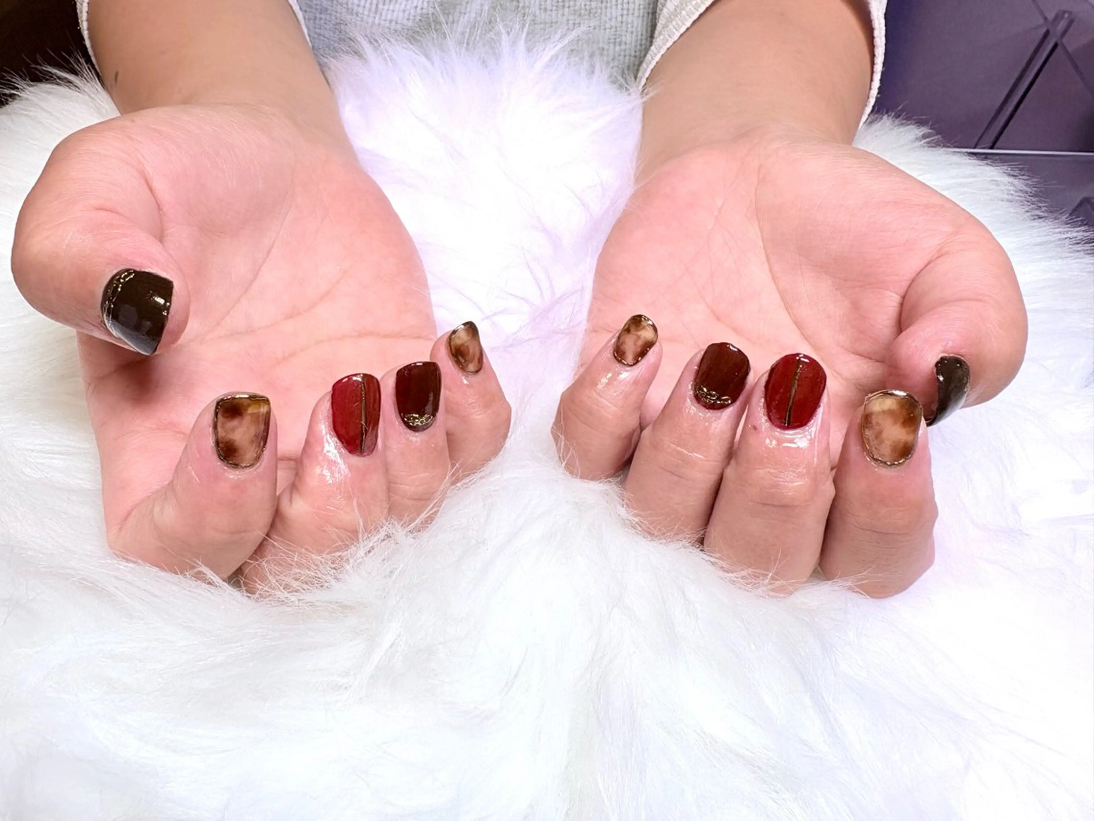 ネイル アートネイル ハンドネイル Nailsalon Dahliaのネイルデザイン