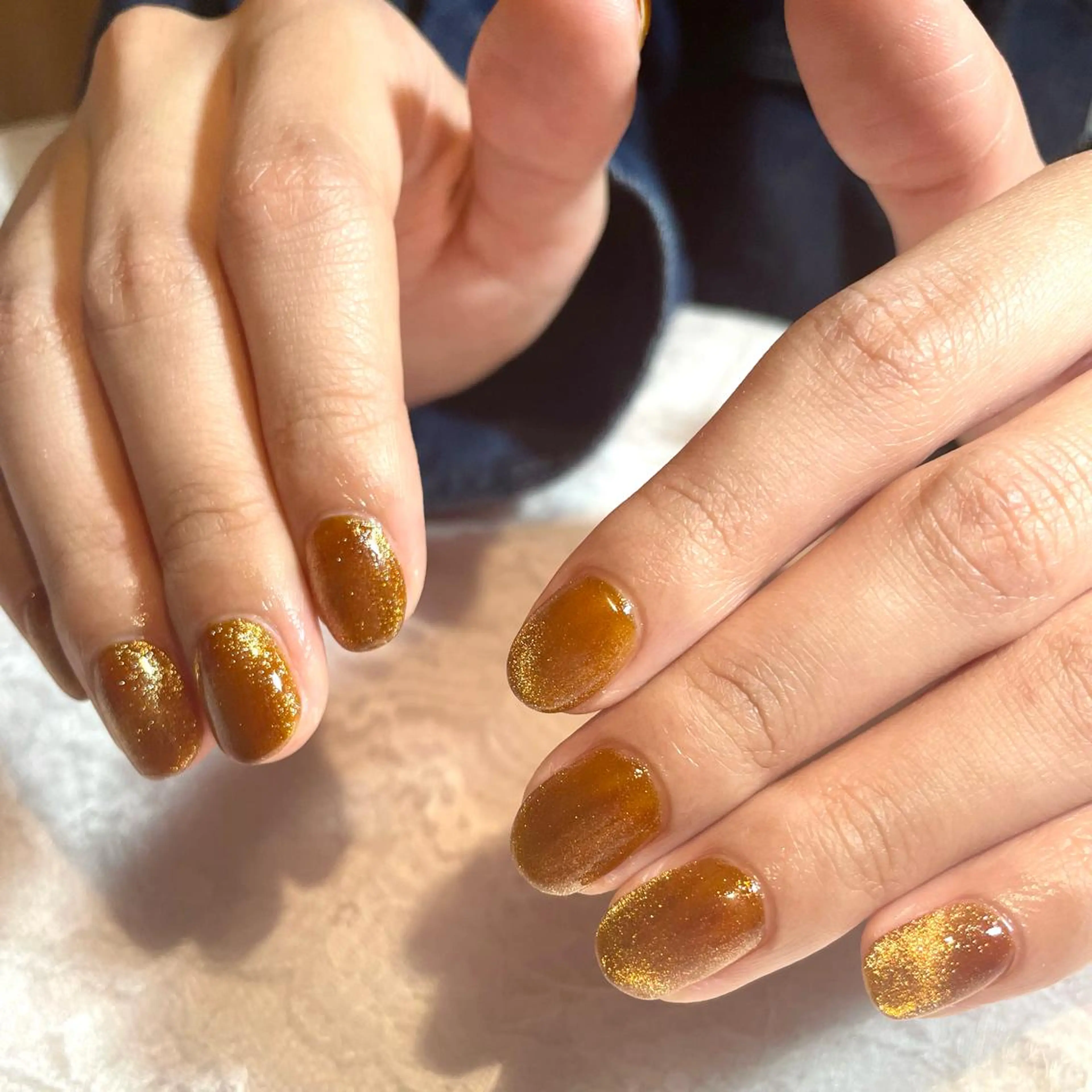 ネイル マグネットネイル Nail ヌシん家 AKANEのネイルデザイン