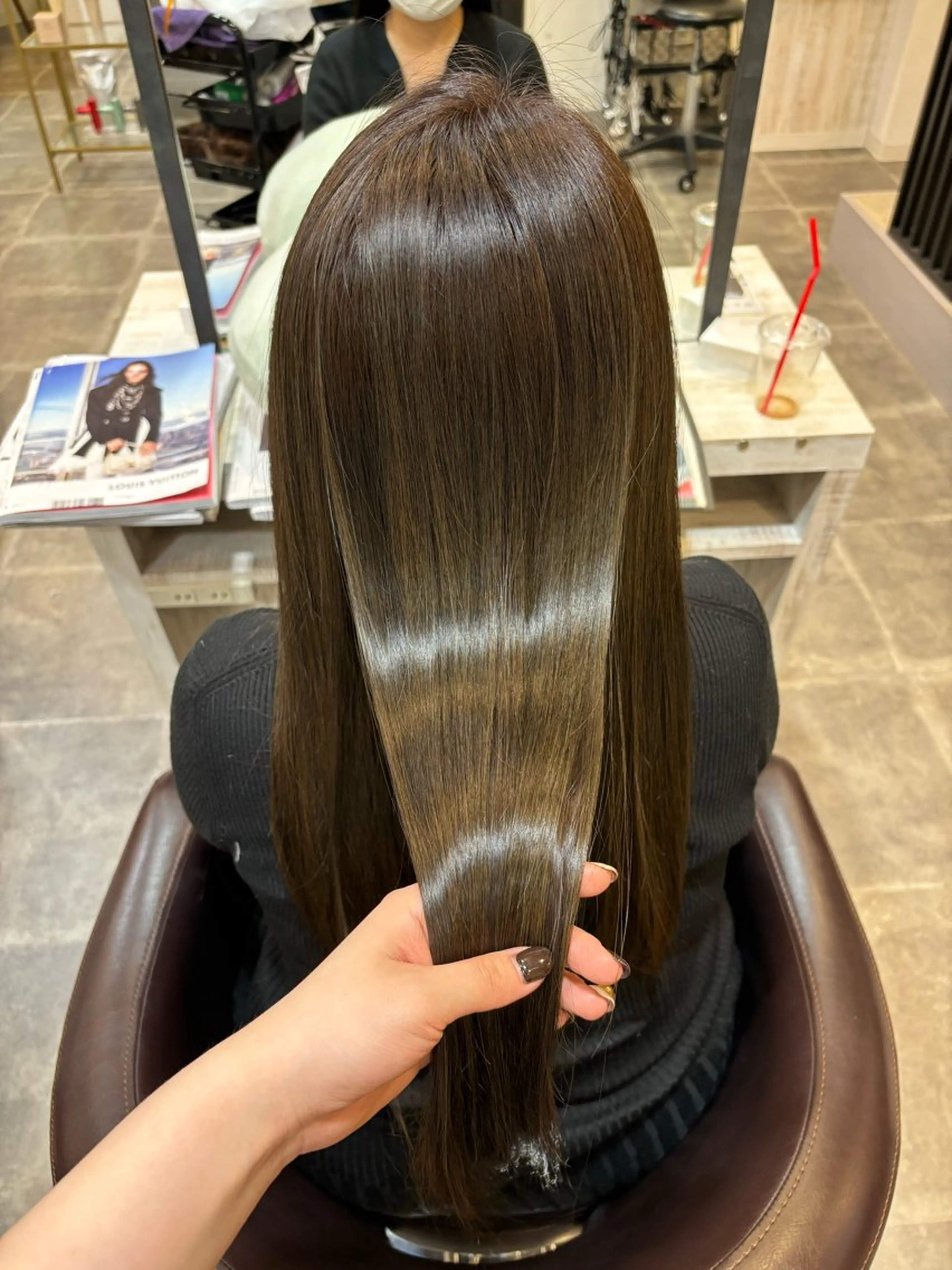 ロング 平瀬 胡桃のヘアスタイル