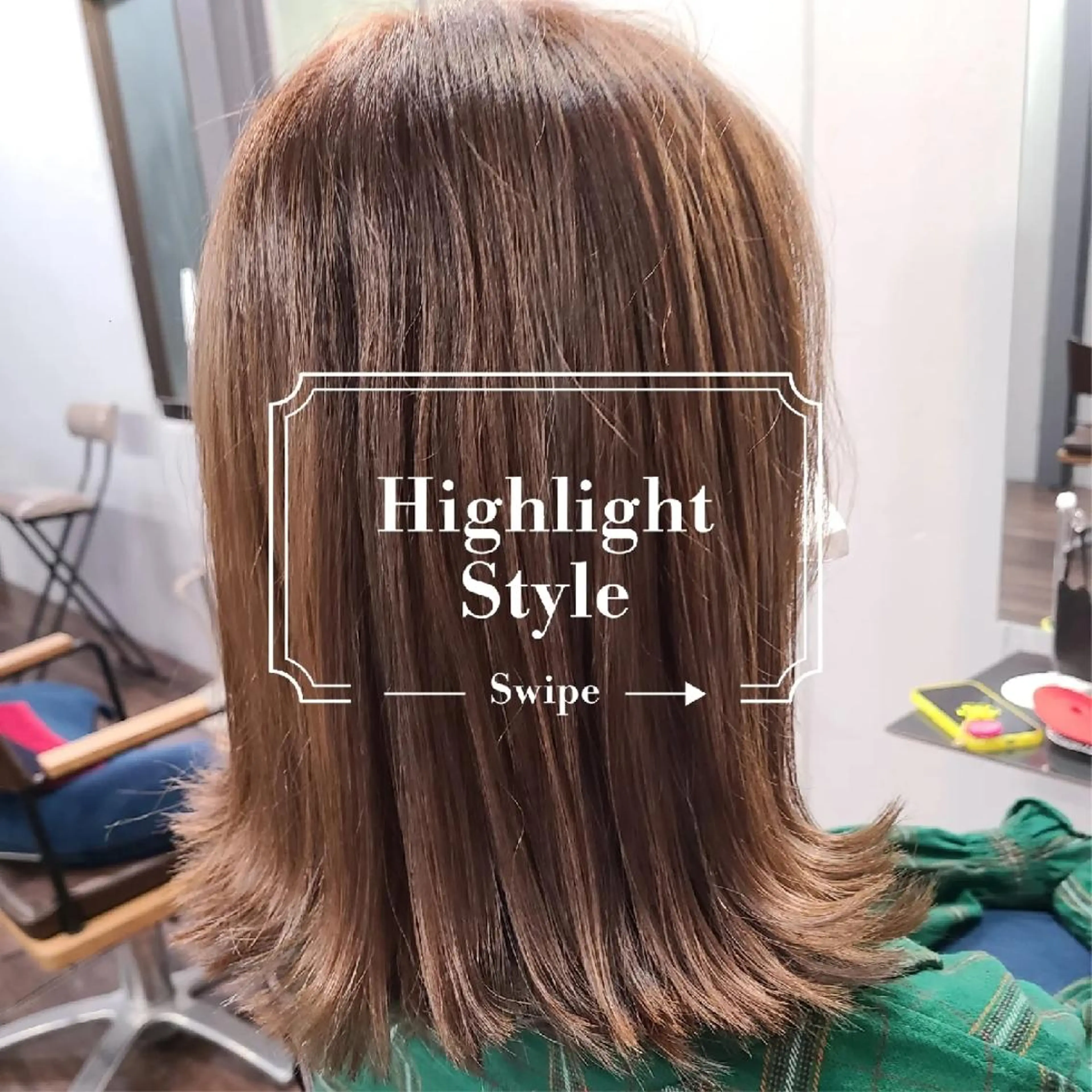 ミディアム カラー ヘアアレンジ ハイライトカラー ハイライト カット ヘアカラー トリートメント terra✂️川嶋 大輔のヘアスタイル