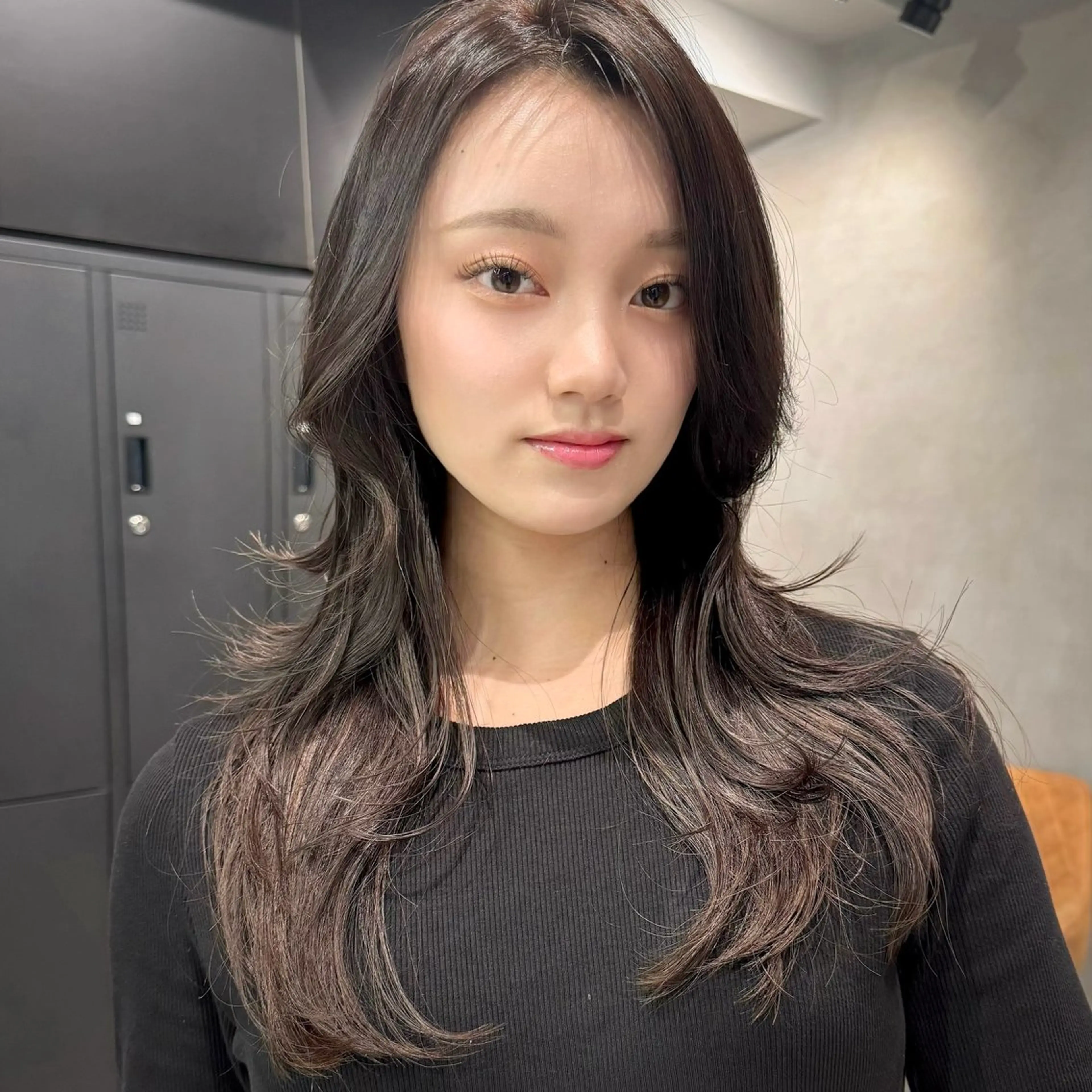 ロング カラー カット ヘアカラー トリートメント レイヤー/ウルフ🤍 mayo.のヘアスタイル