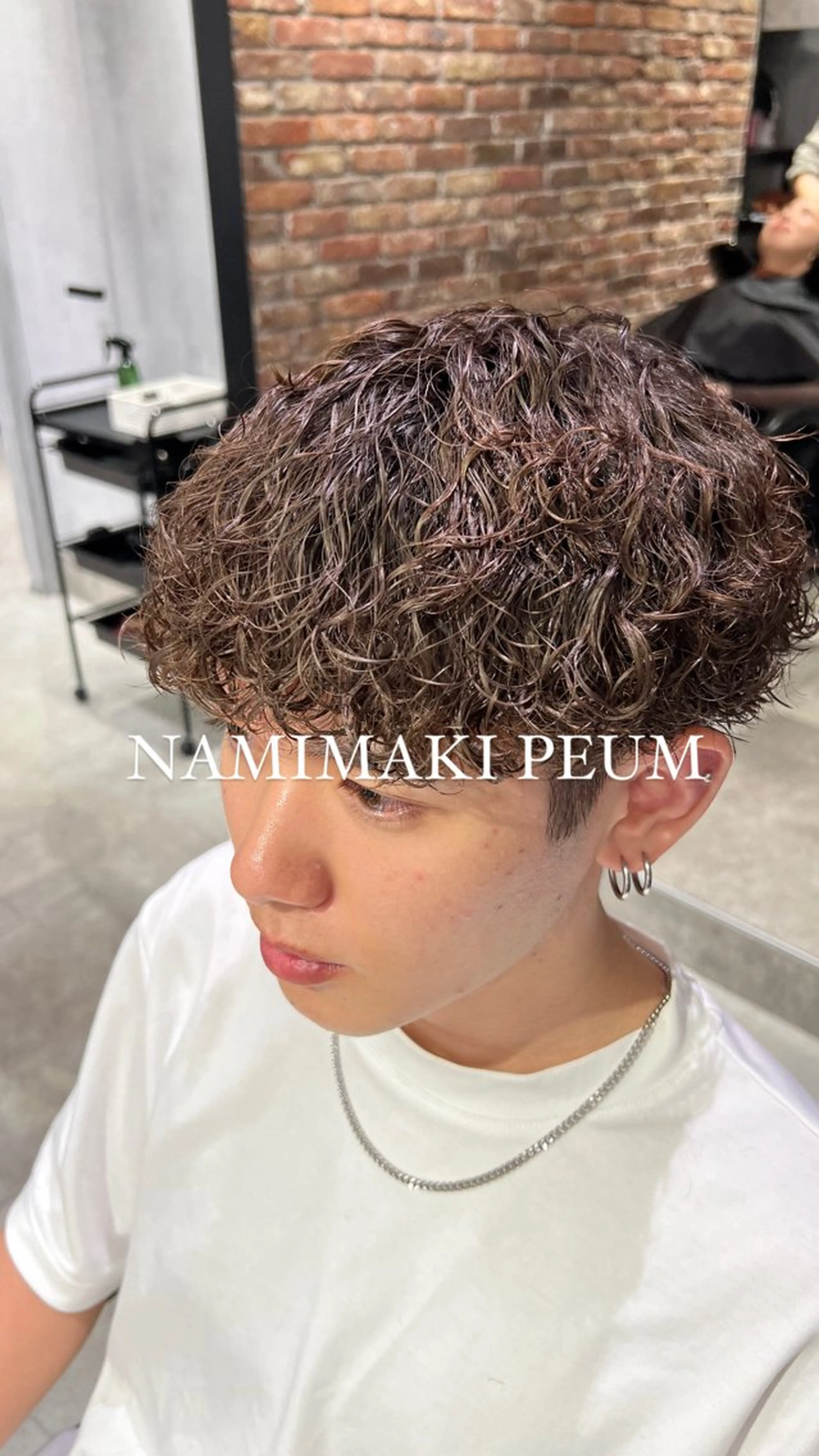 ショート カット パーマ メンズパーマ/縮毛 超特化/tomokiのヘアスタイル