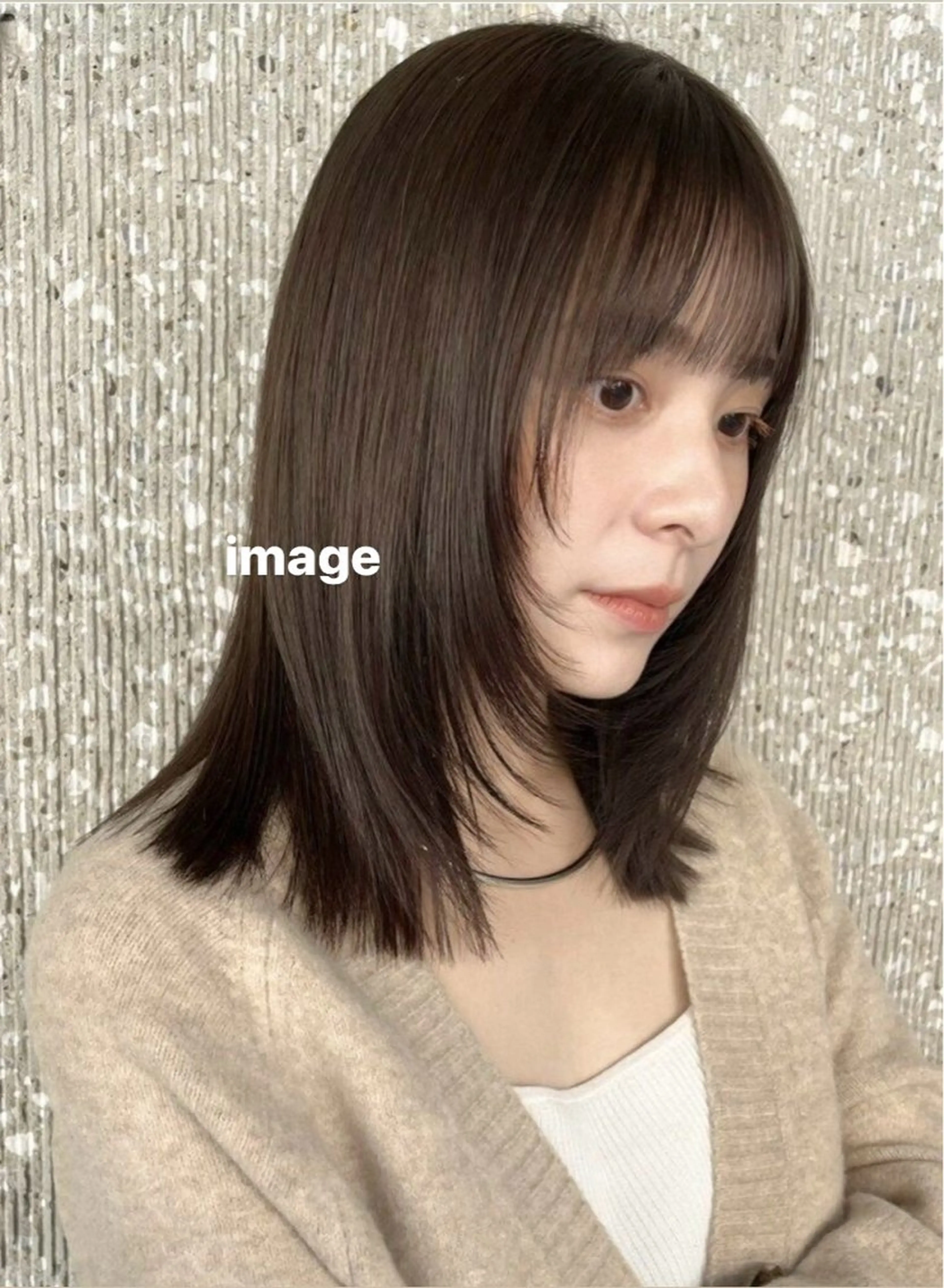 ミディアム 髪質改善ストレート Airi🪽🫧のヘアスタイル