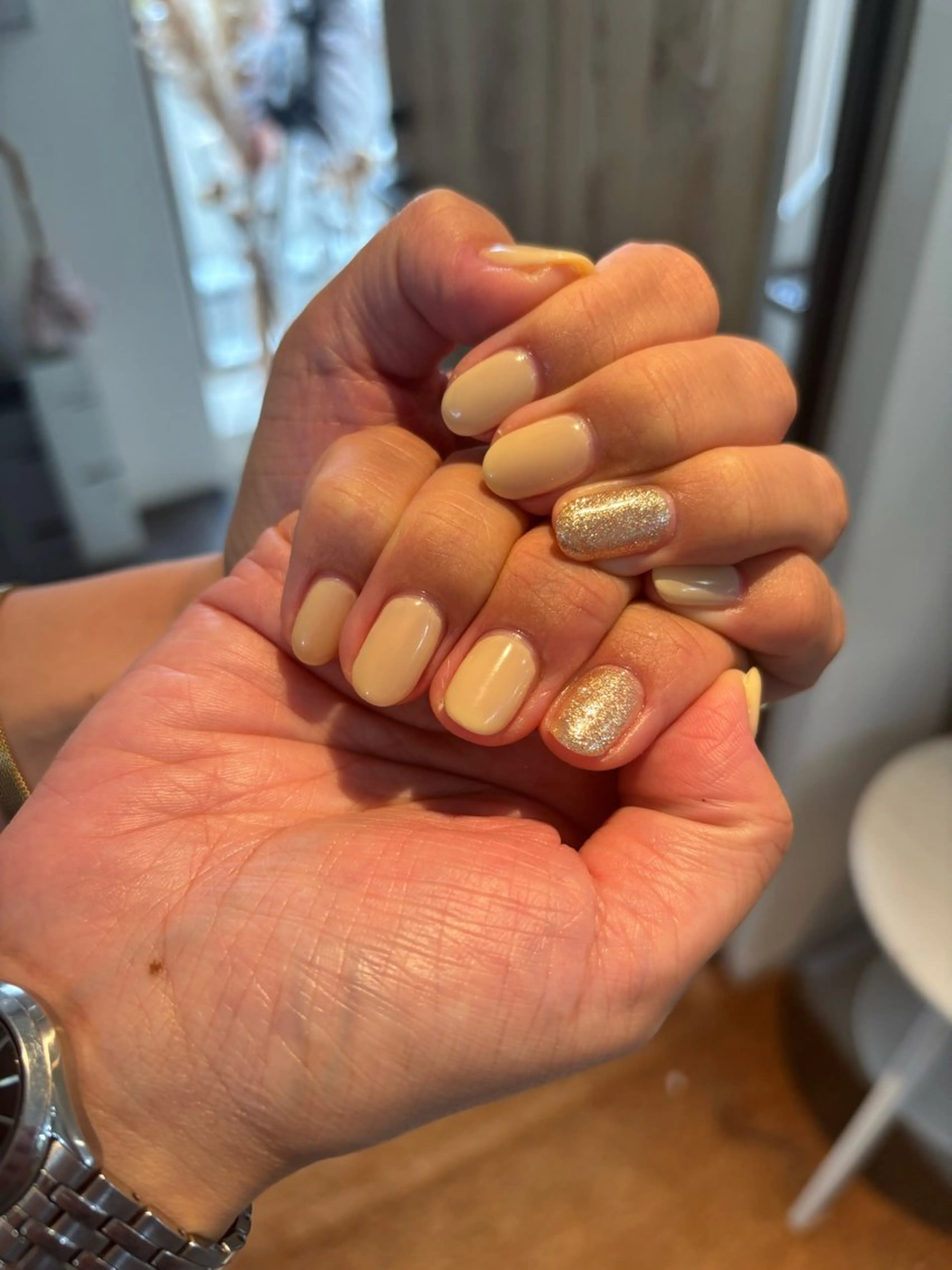 🍒ワンカラー🍒/色自由/色混ぜok/オフ有無/カラーグラデーション/ラメグラデーション/の写真