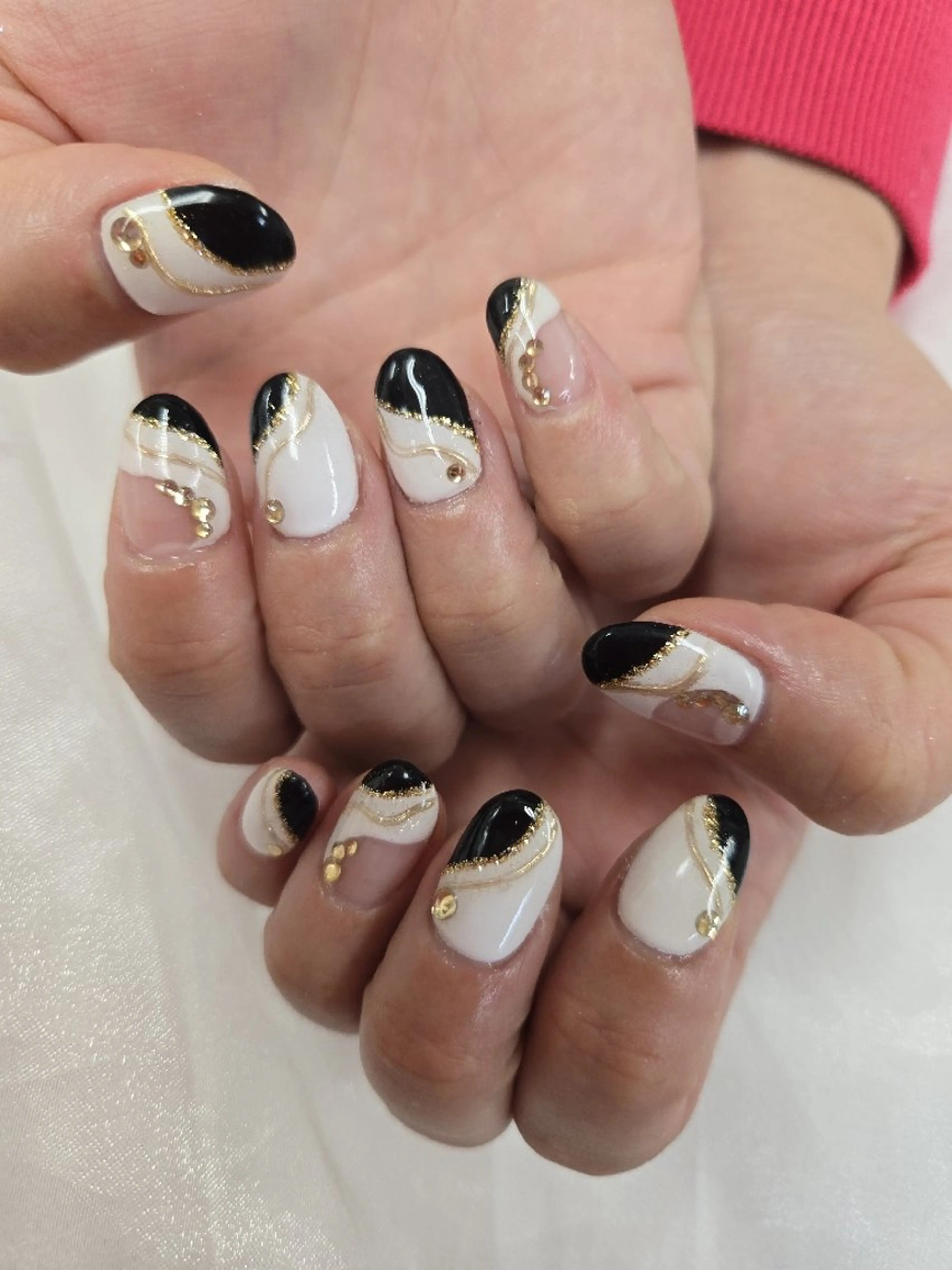 ネイル アートネイル オーロラネイル チークネイル ジェルネイル グラデーション ハンドネイル 河野ちえ (雑誌掲載サロン)のネイルデザイン