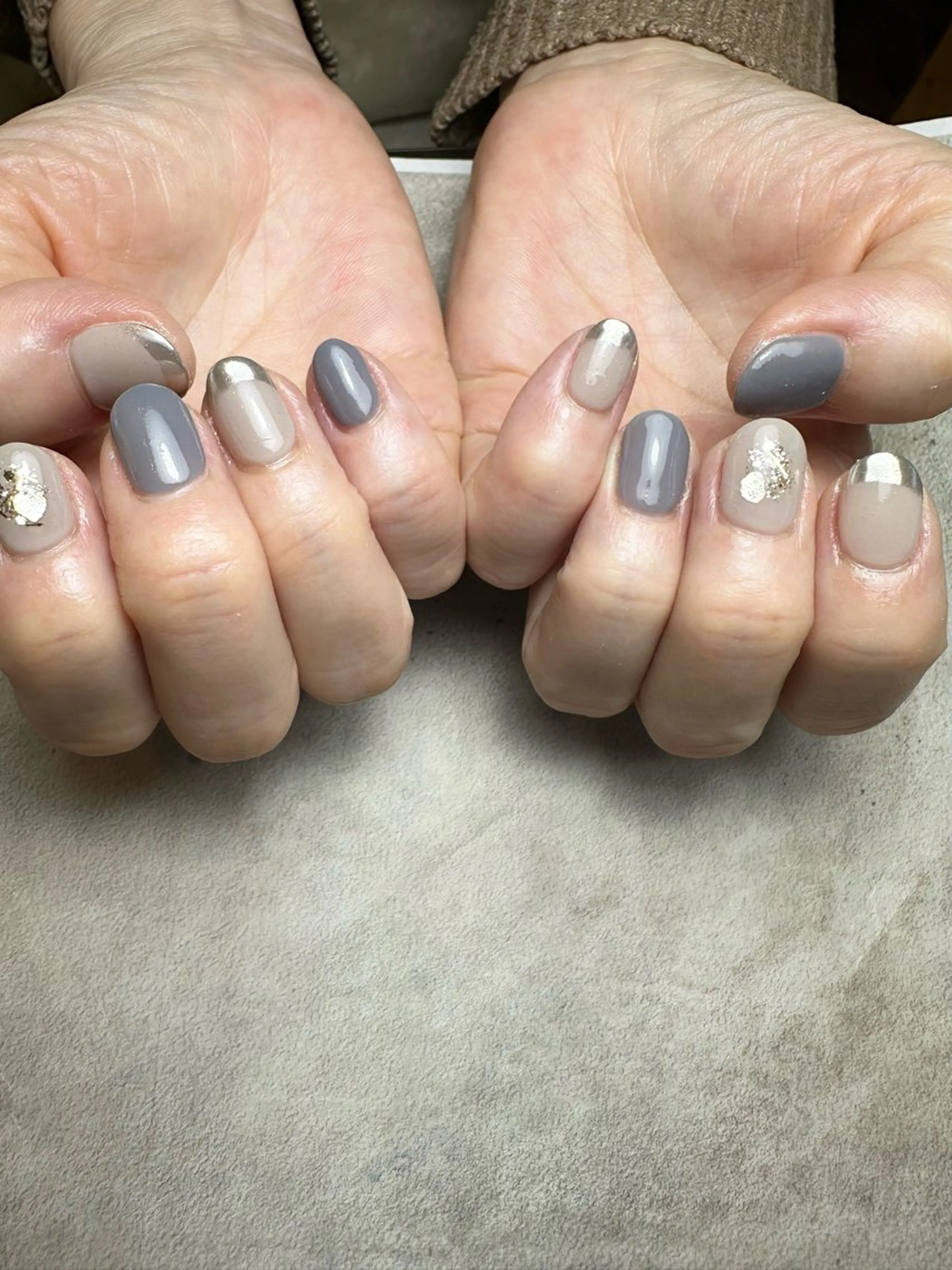 ネイル フレンチネイル オフィスネイル シンプルネイル nailroom Anmie.のネイルデザイン