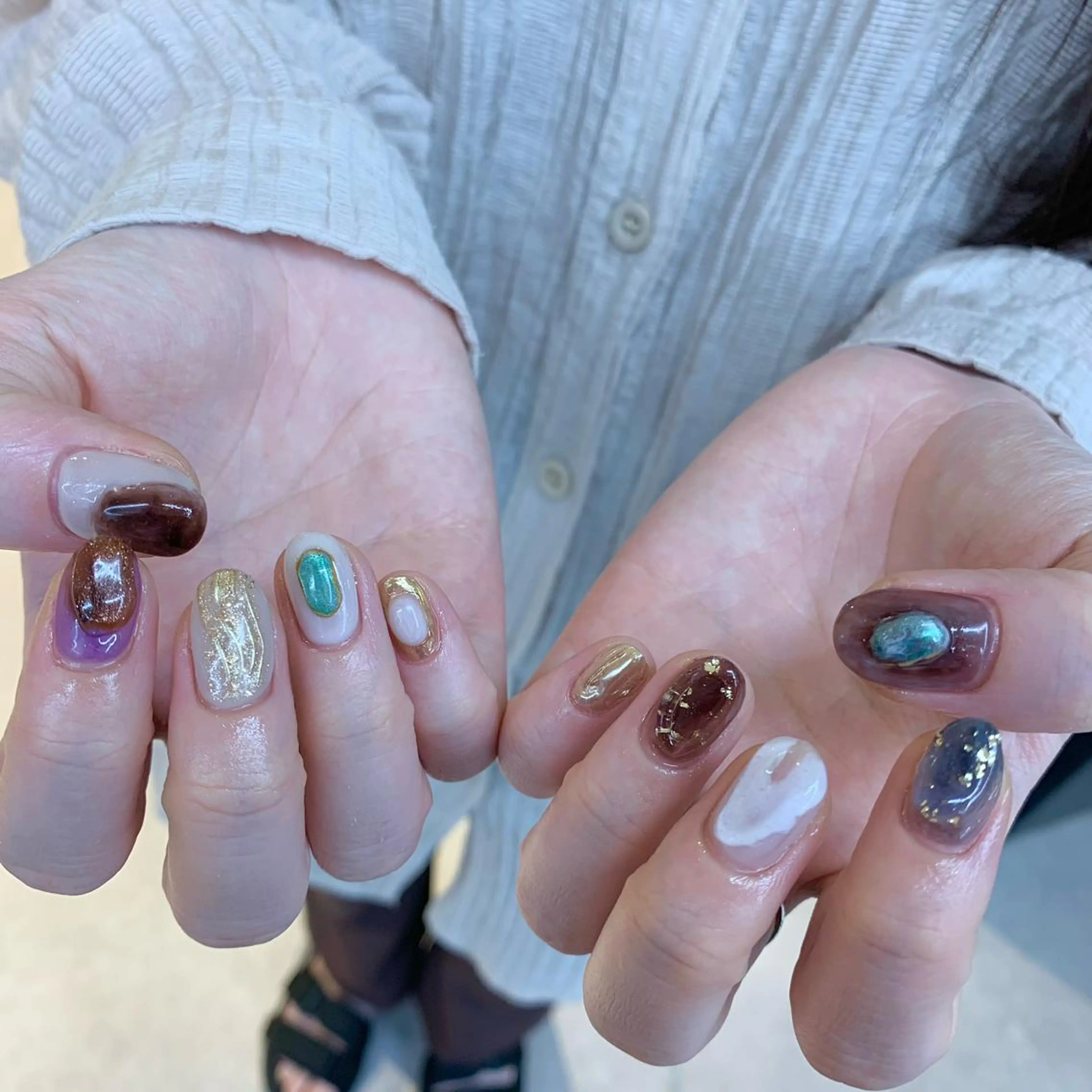 ネイル マキノ ユイのネイルデザイン