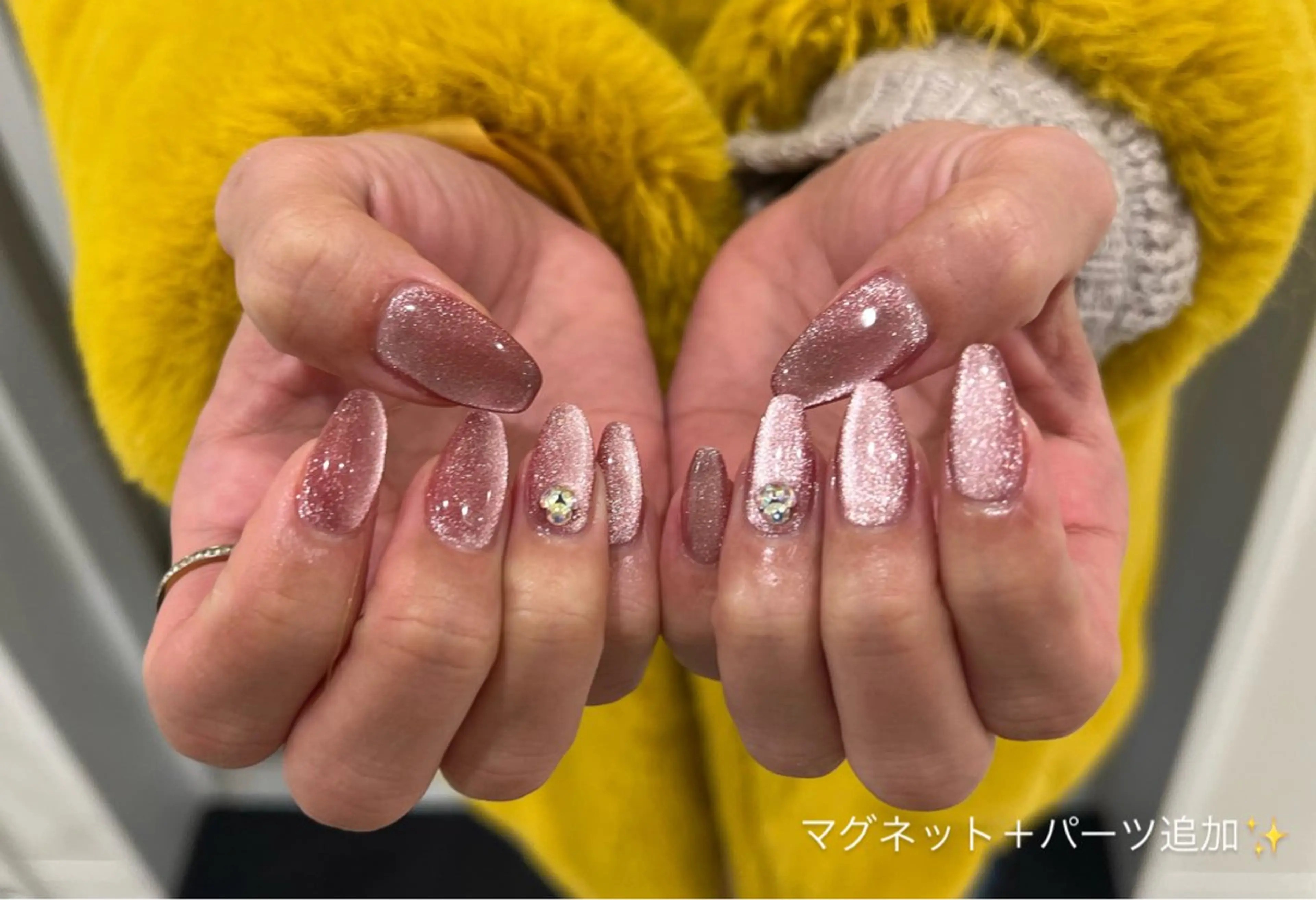 ネイル マグネットネイル Bianca大名店 yonekuraのネイルデザイン