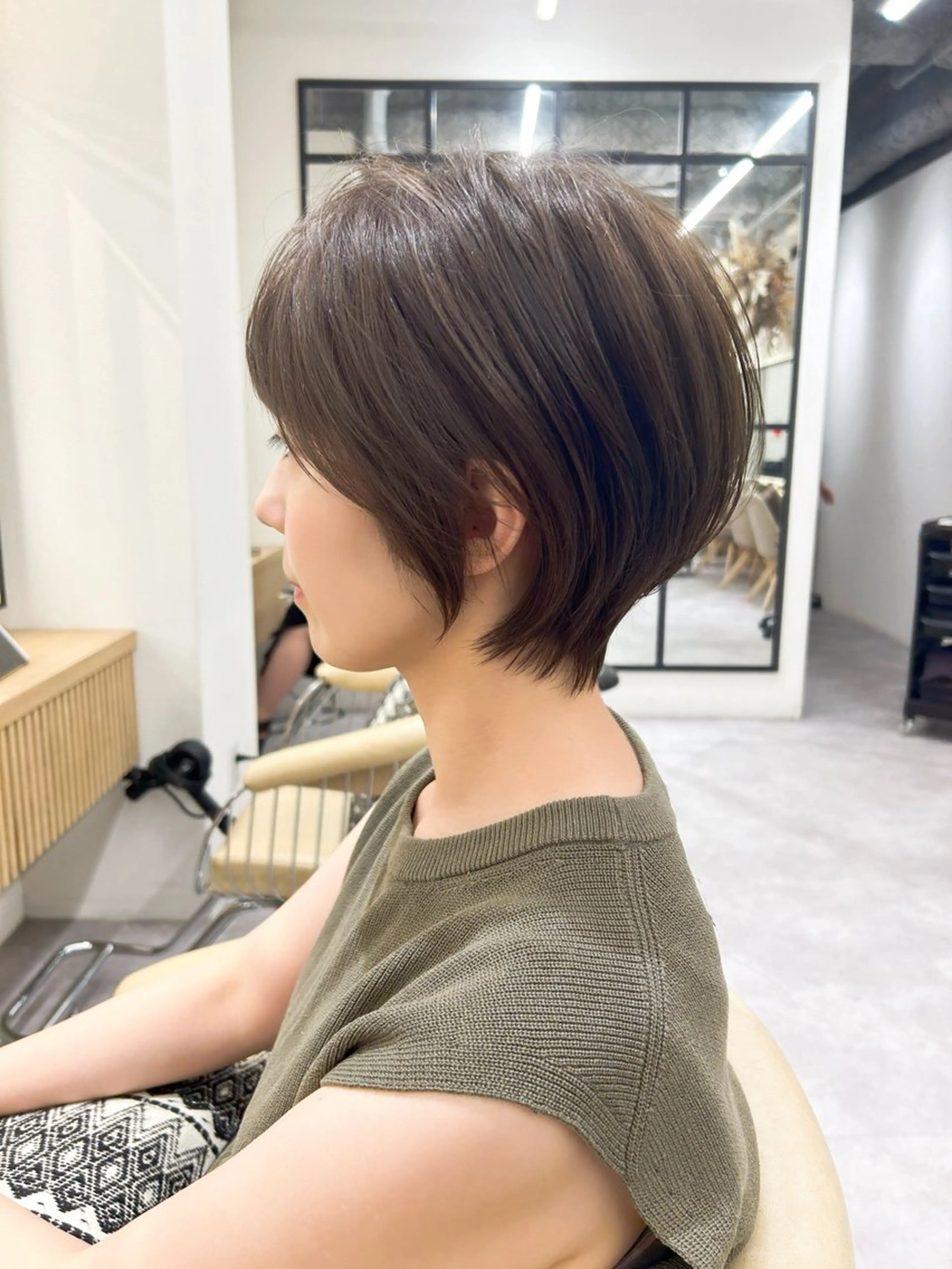 ショート カラー カット トリートメント 表参道ショート・ボブ 特化/たかつのヘアスタイル