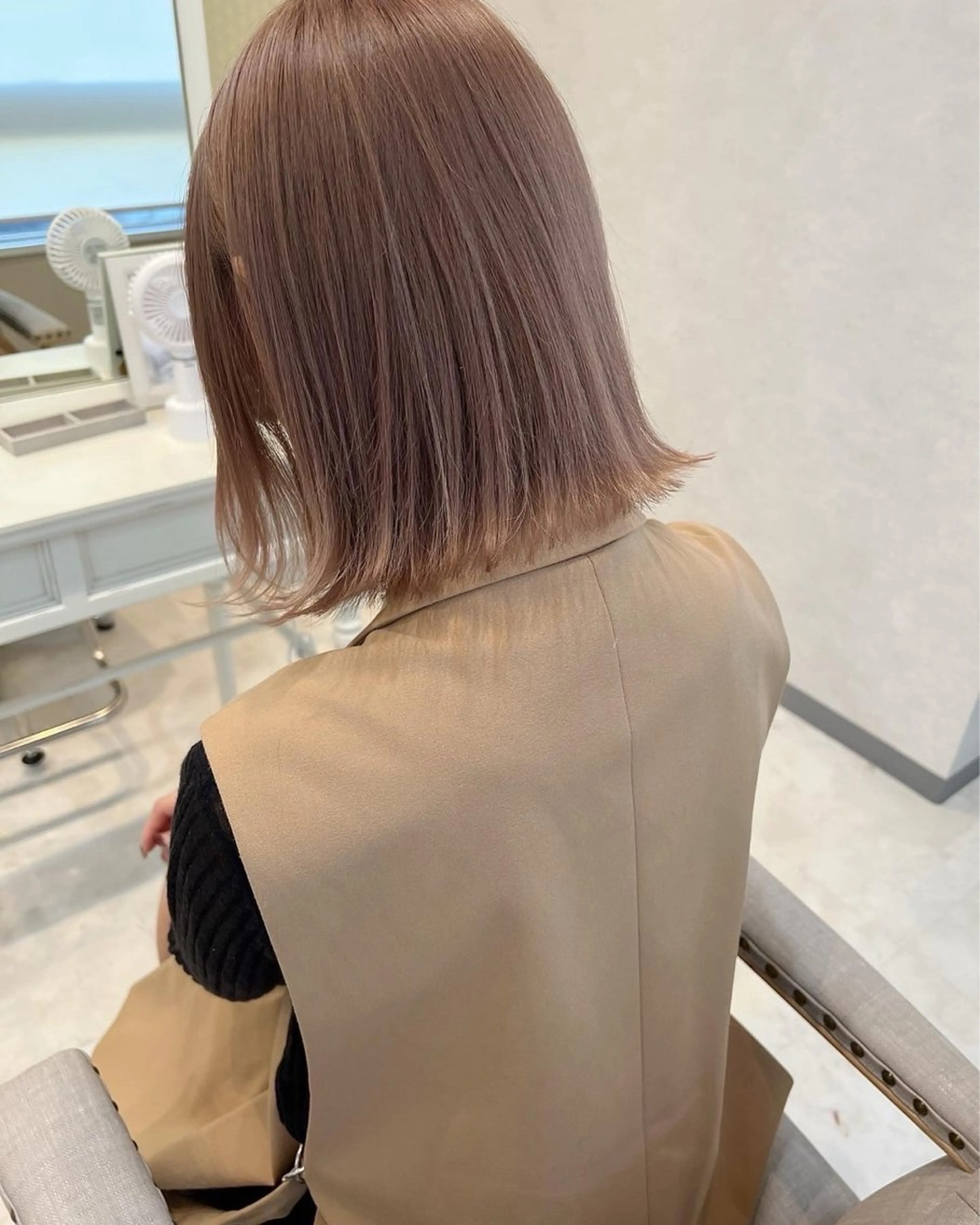 ミディアム カラー 赤み無し柔らかカラー 【梅田】madokaのヘアスタイル