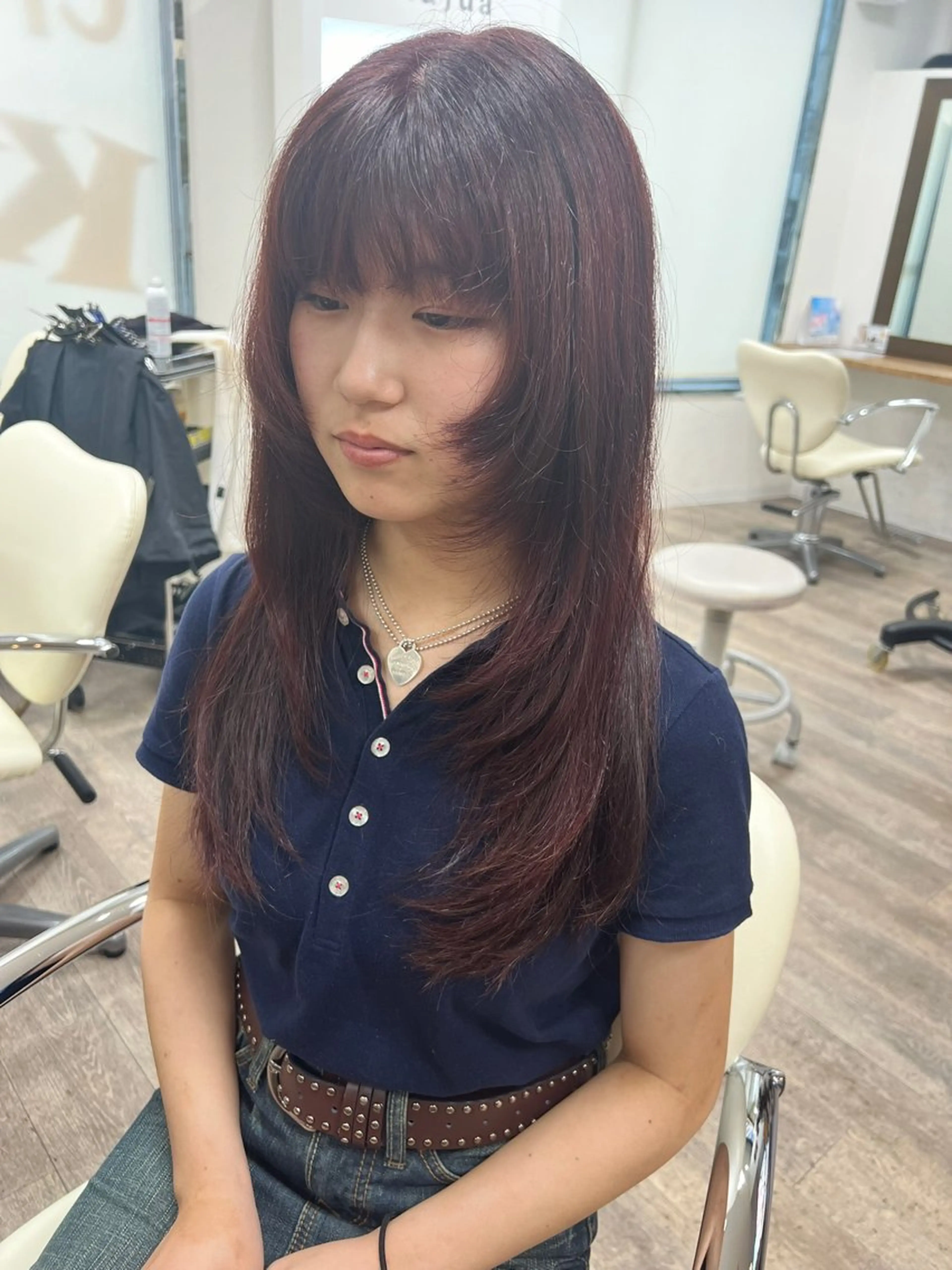 ロング カット hairs 897のヘアスタイル