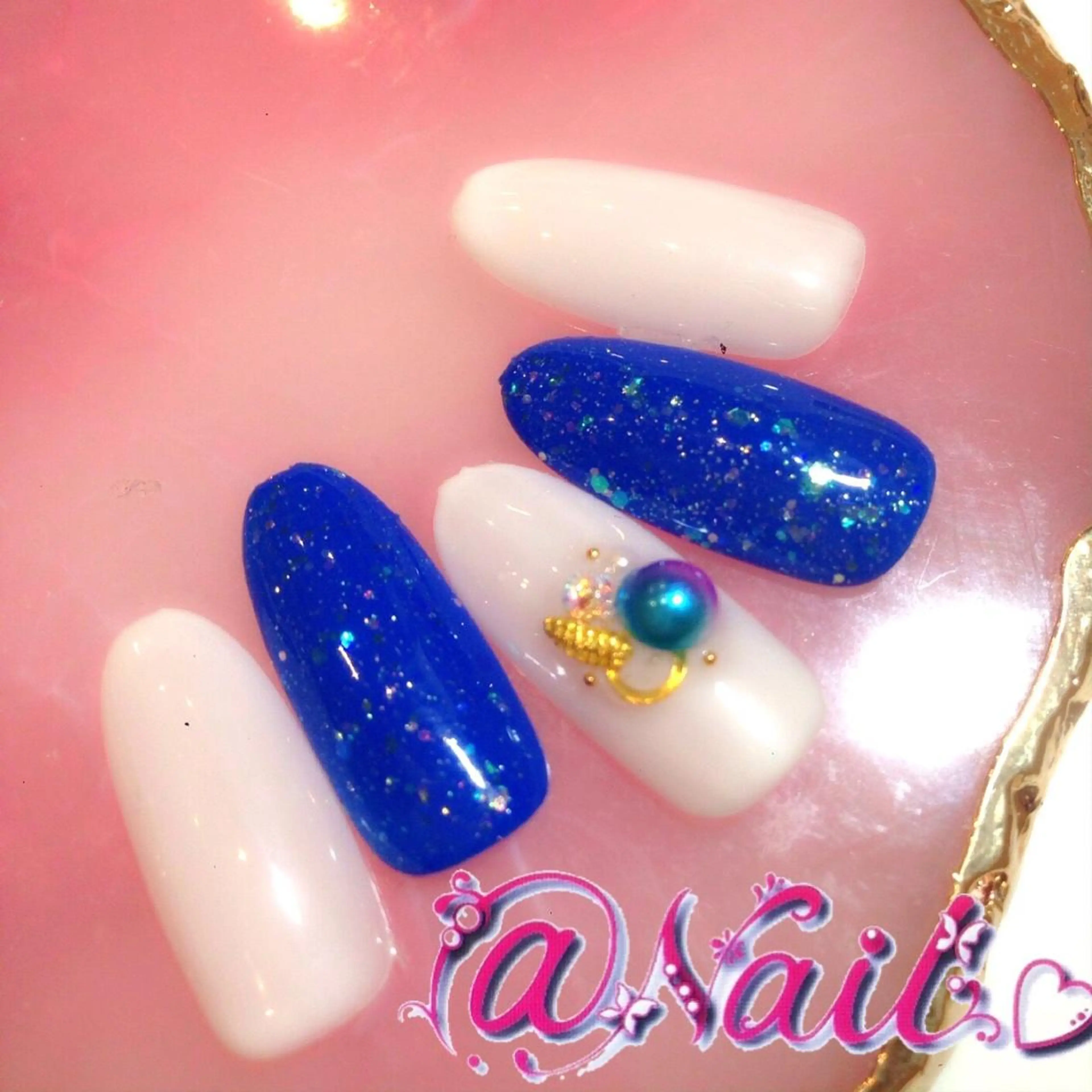 ネイル ネイルチップ 小尾 栞のネイルデザイン