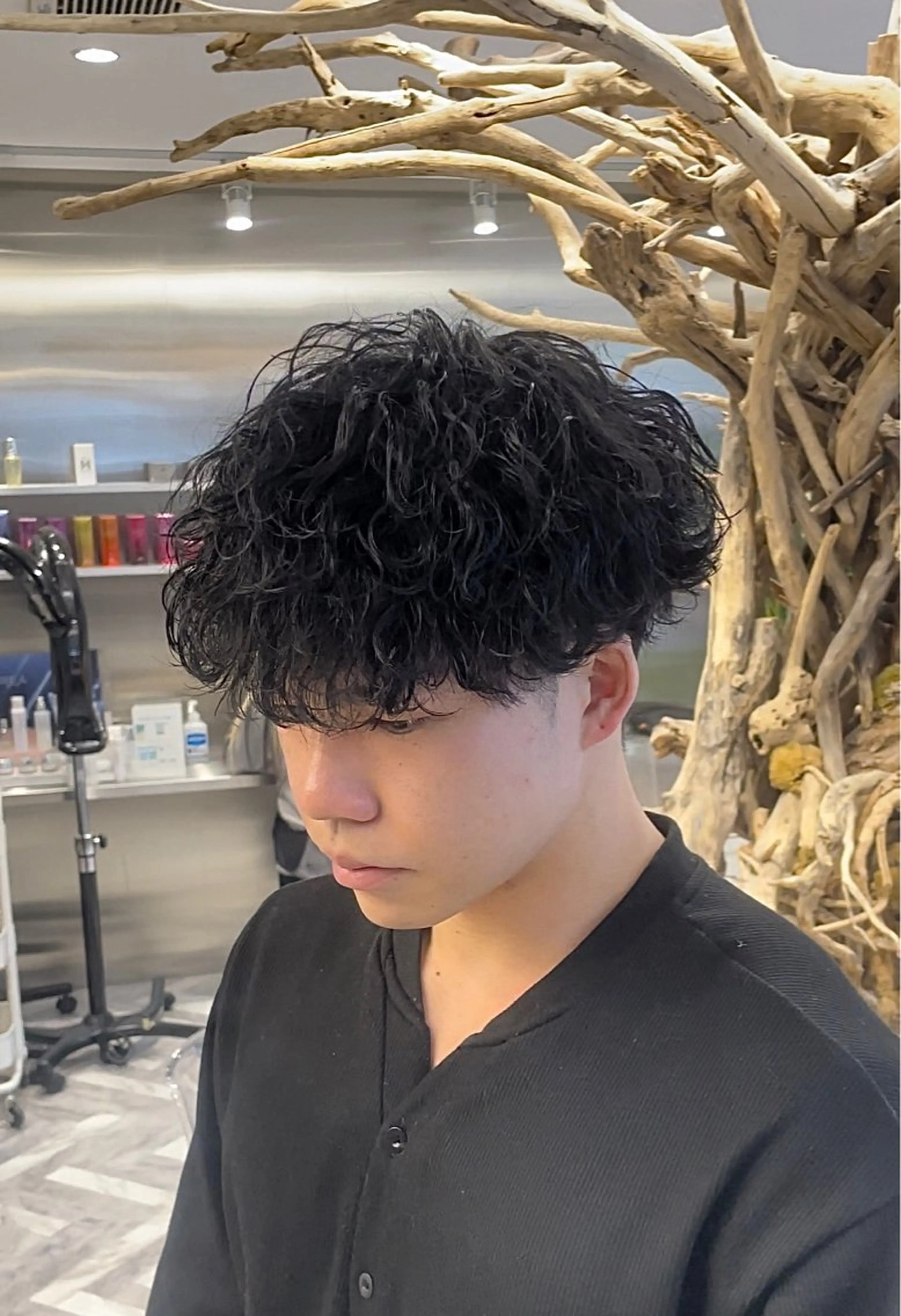 パーマ メンズ カット パーマ 【圧倒的センス】 まる/メンズカラーのヘアスタイル